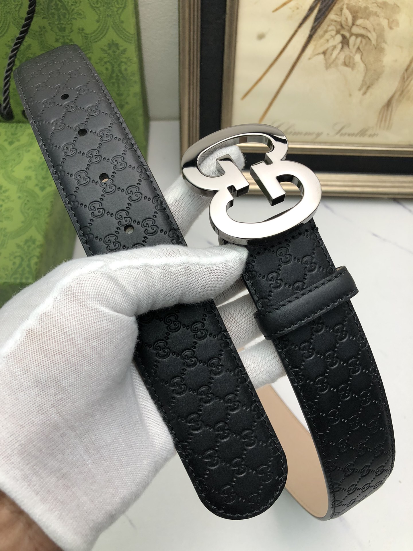 Gucci Basic Belt Top Grain Leather