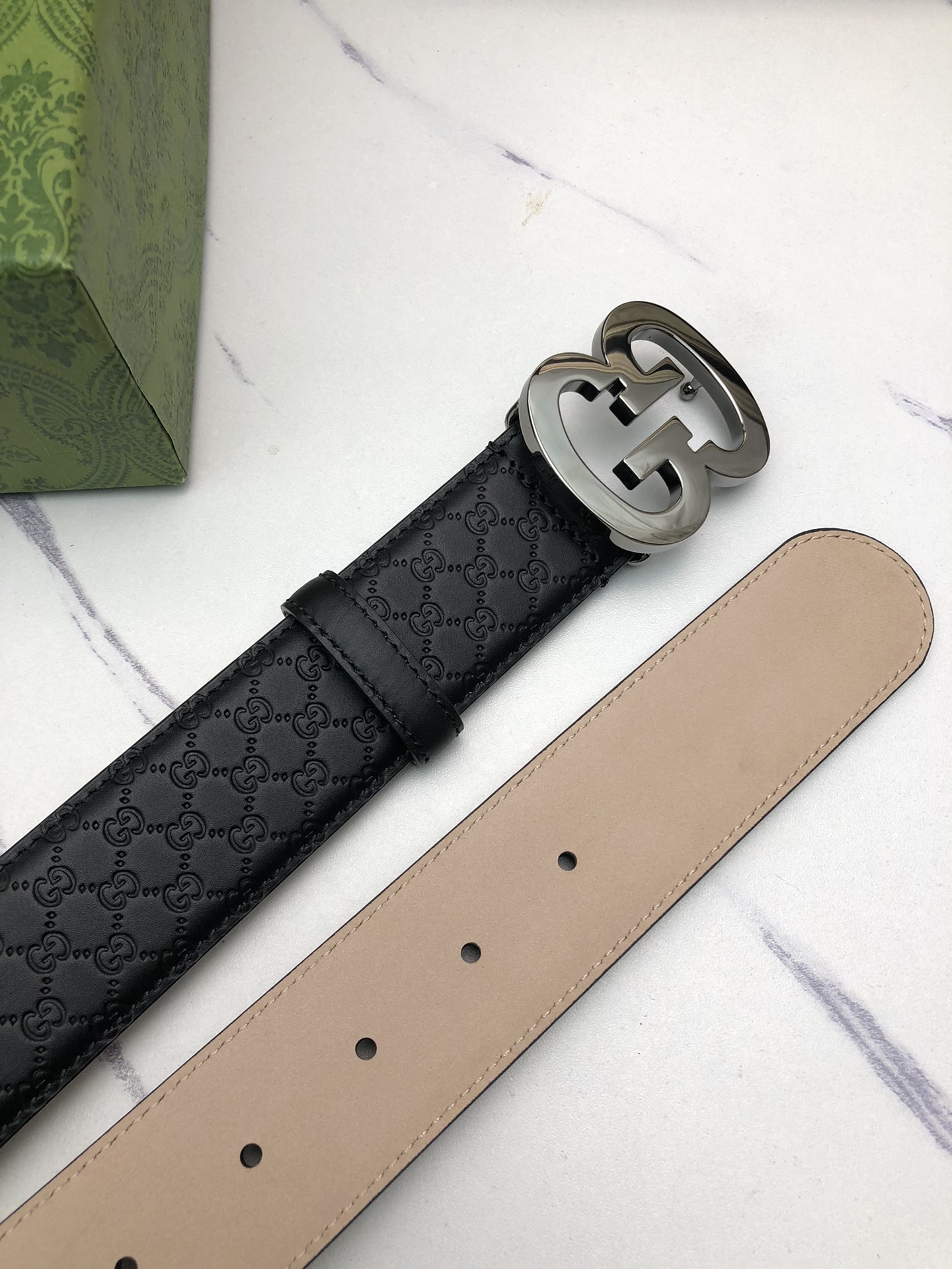 Gucci Basic Belt Top Grain Leather
