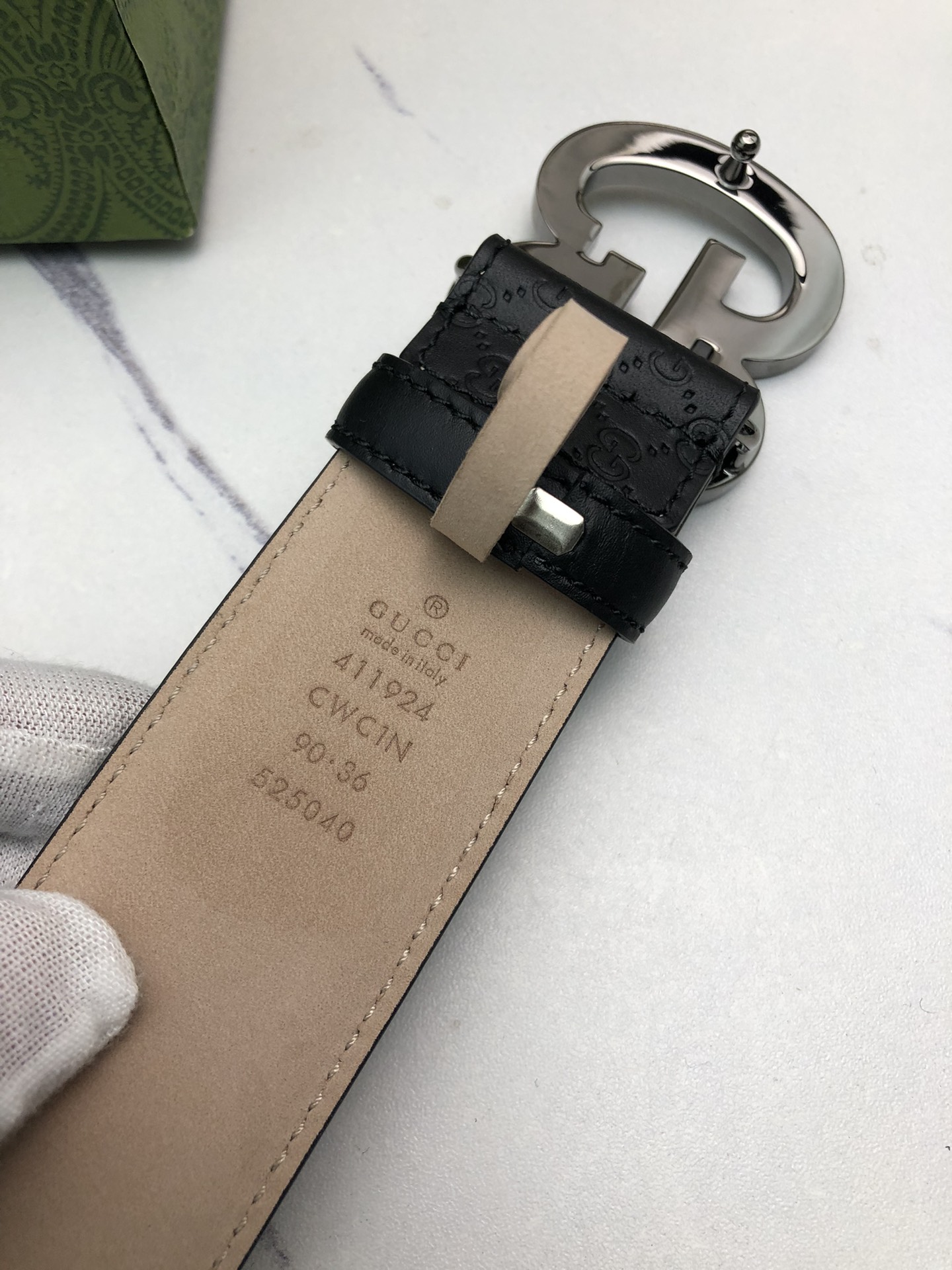 Gucci Basic Belt Top Grain Leather