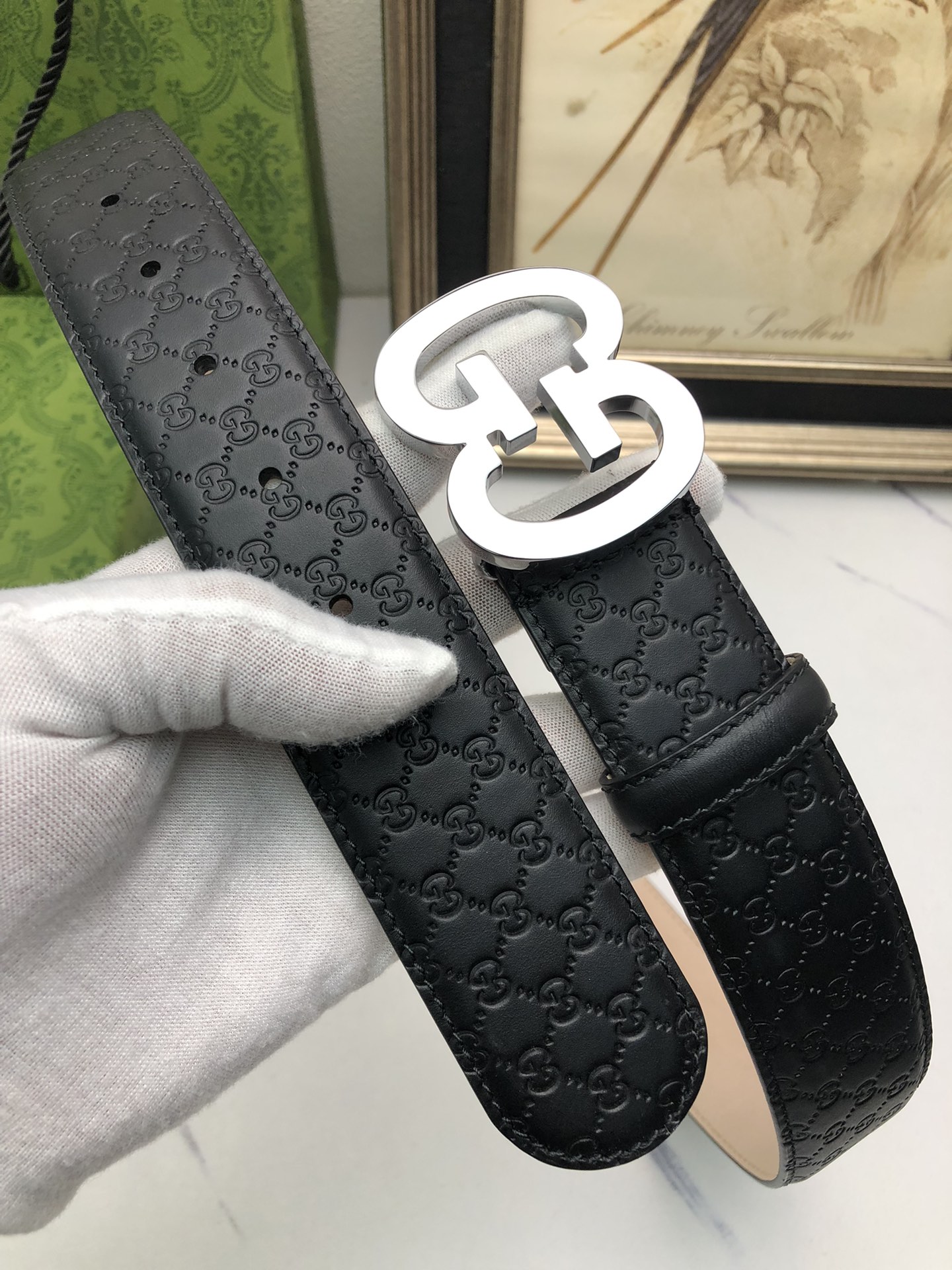 Gucci Basic Belt Top Grain Leather