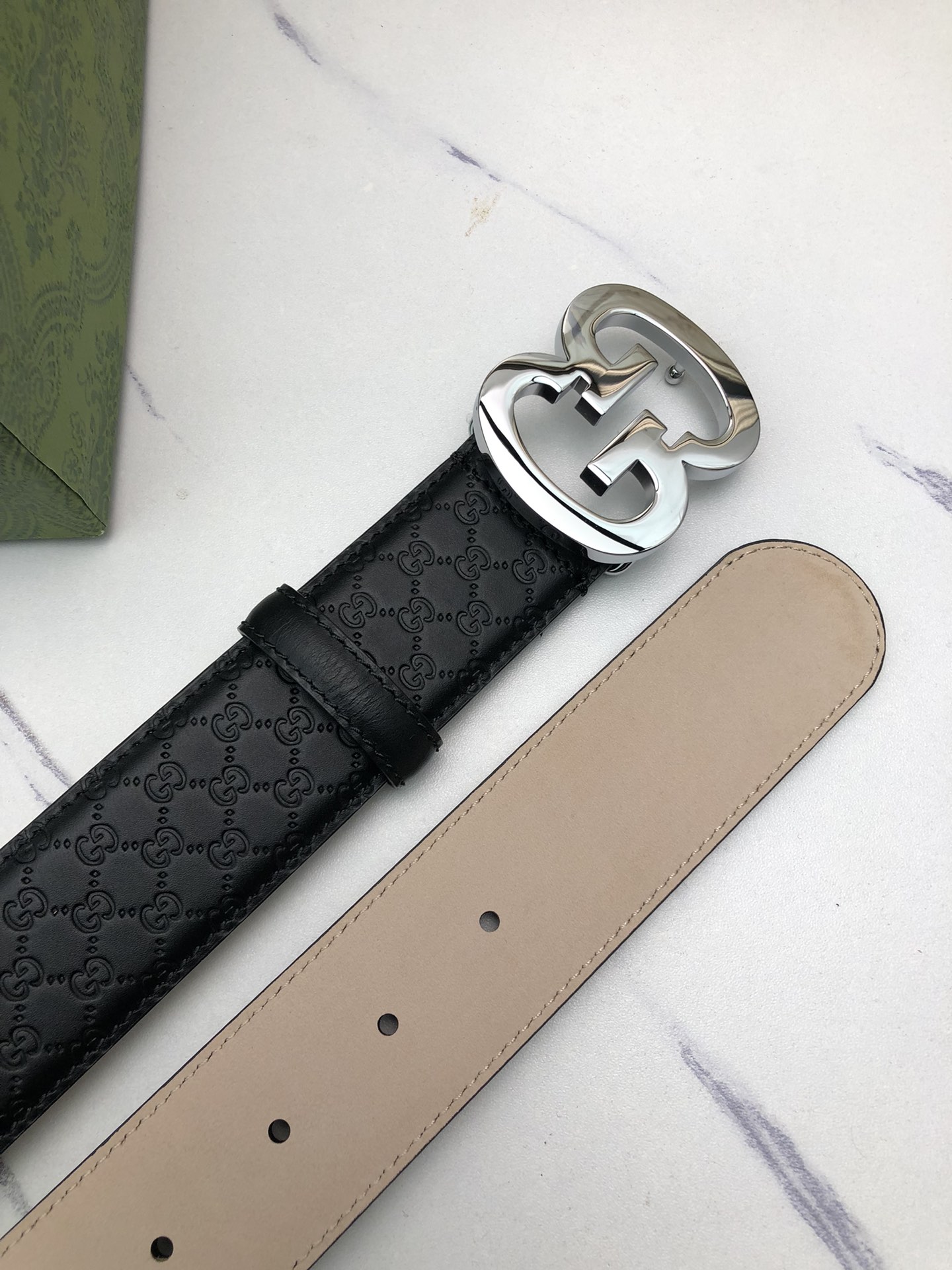 Gucci Basic Belt Top Grain Leather