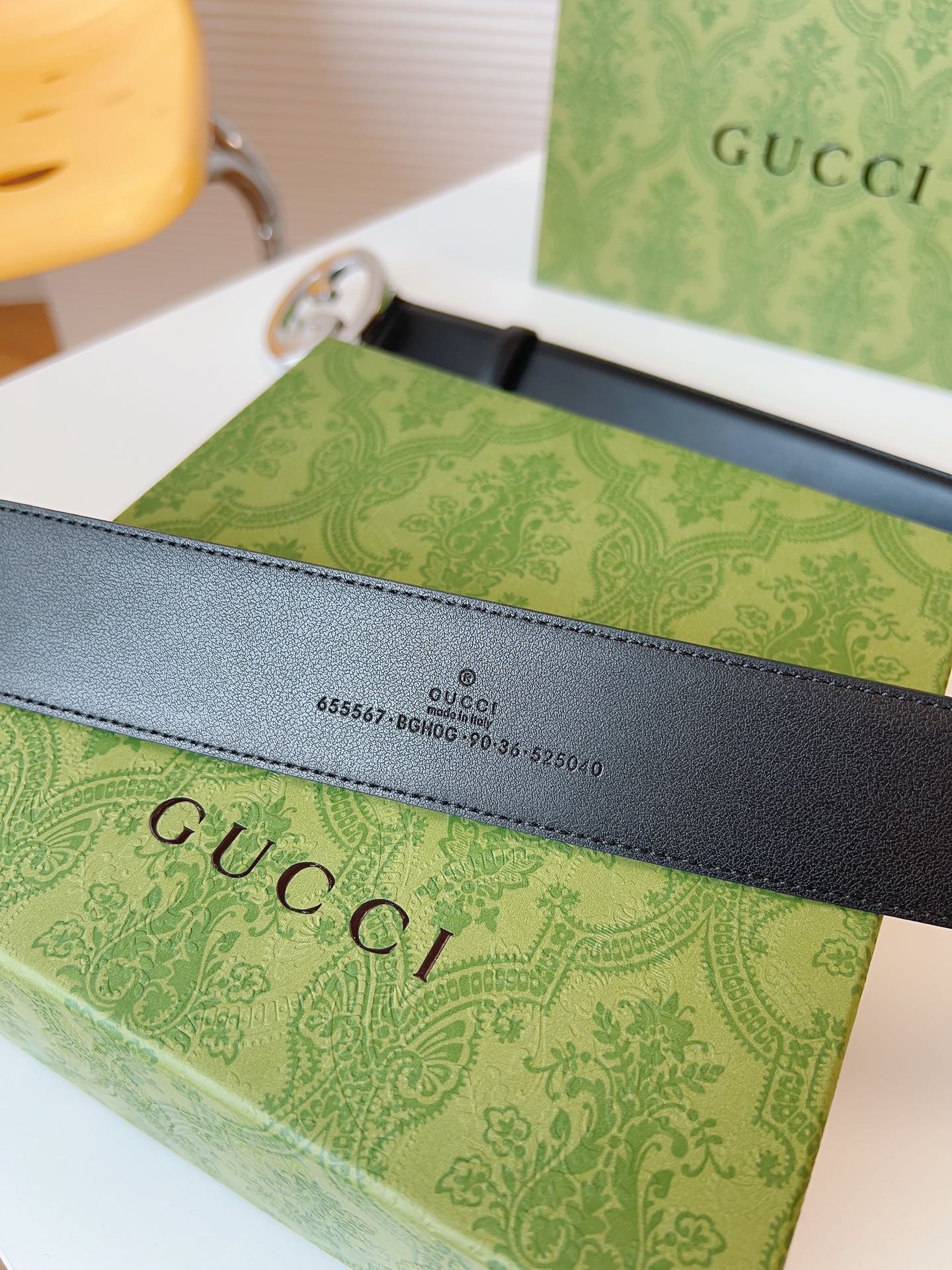 Gucci Male Basic Belt Black M