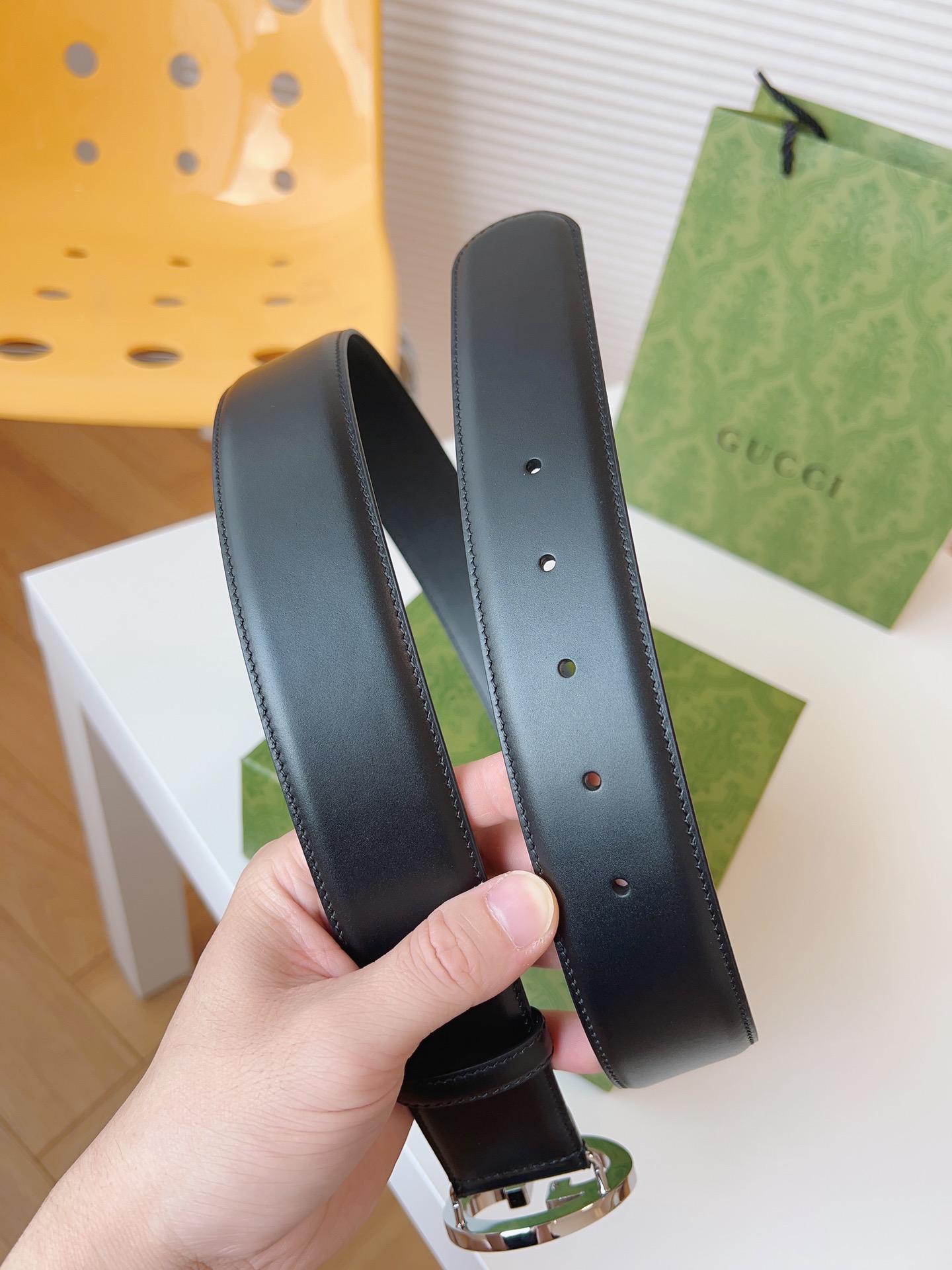 Gucci Male Basic Belt Black M