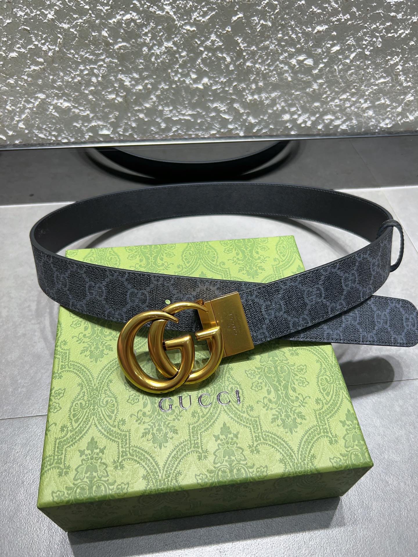 Gucci Male Basic Belt Canvas S