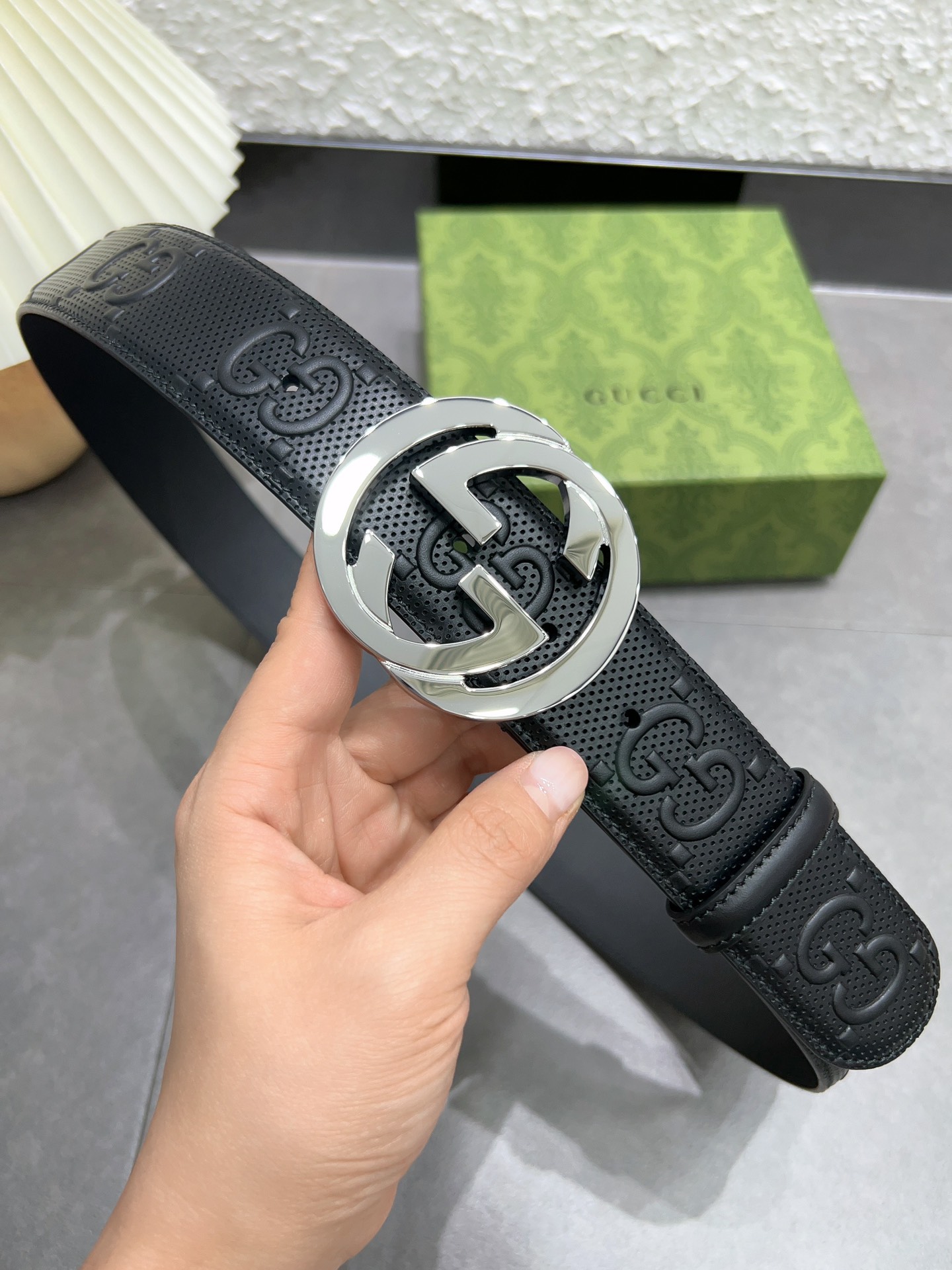 Gucci Male Basic Belt Black