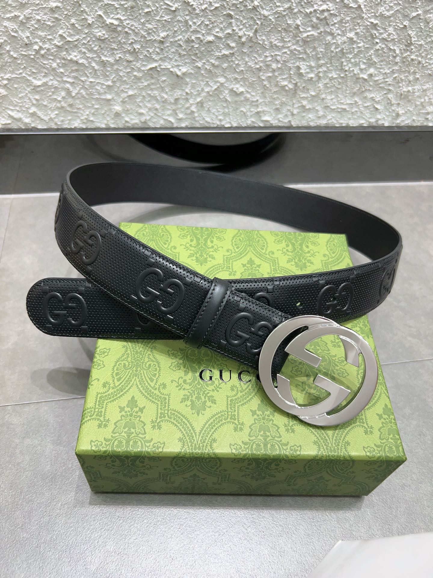 Gucci Male Basic Belt Black