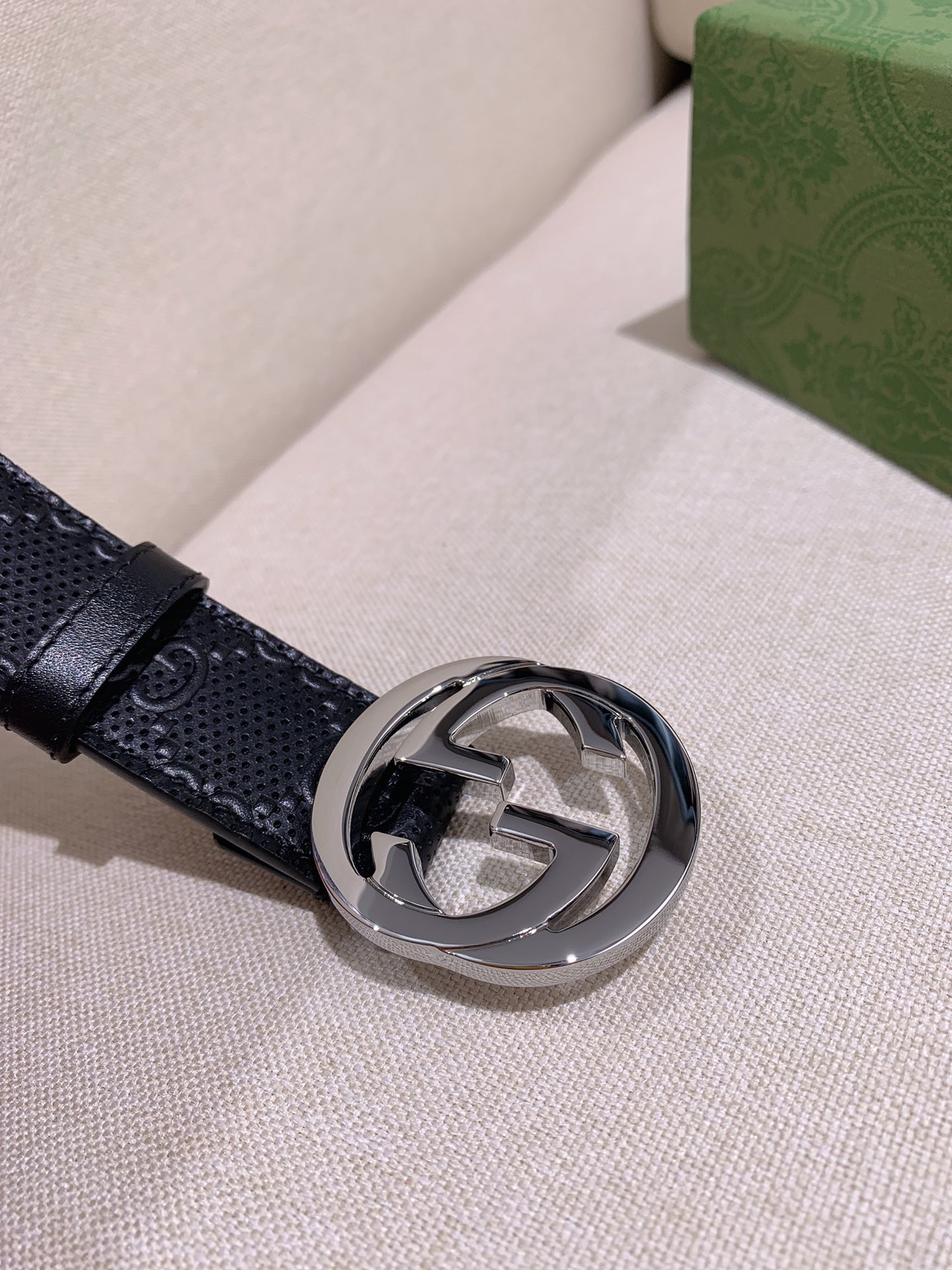 Gucci Male Basic Belt Cow Leather