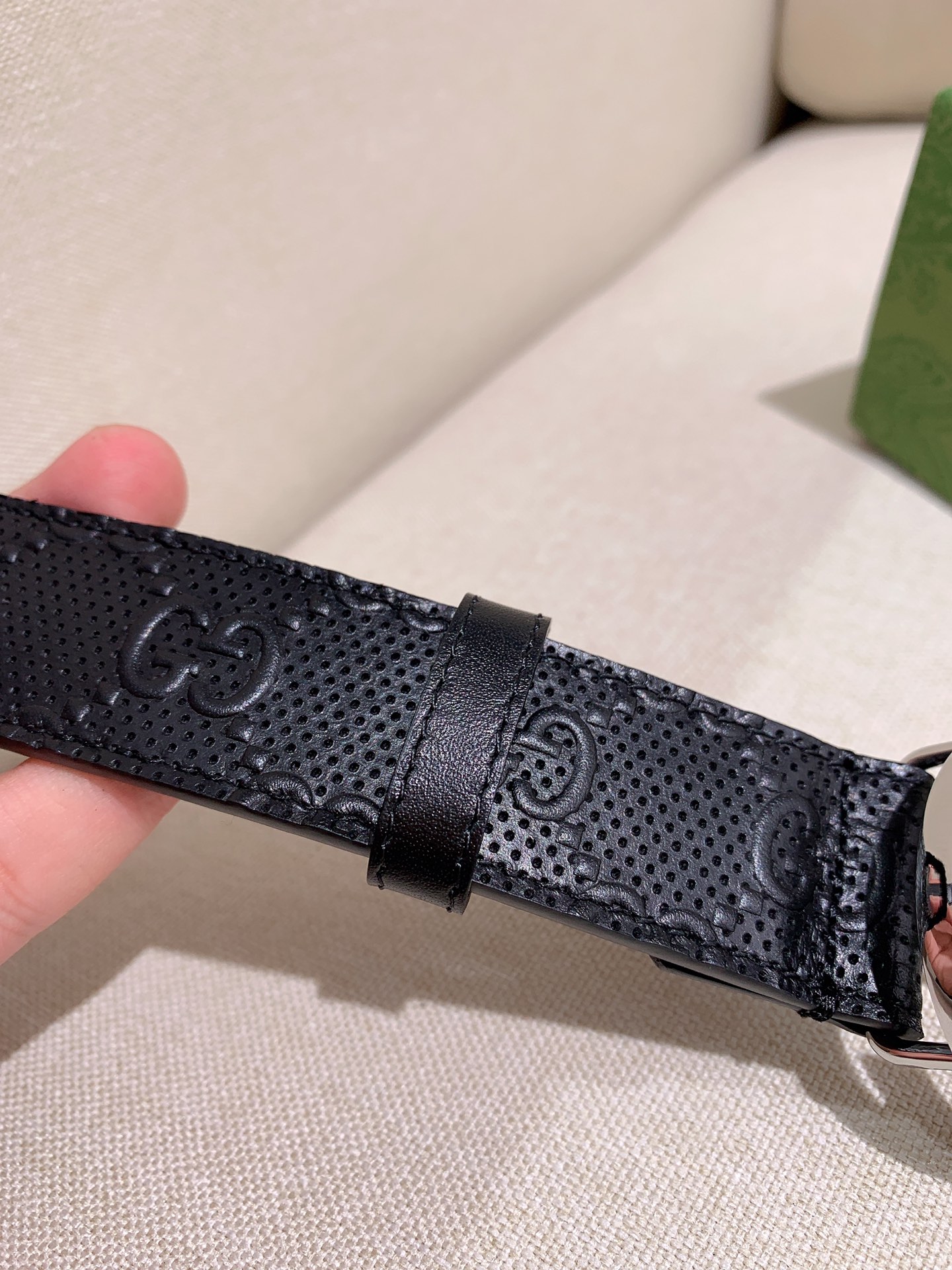 Gucci Male Basic Belt Cow Leather