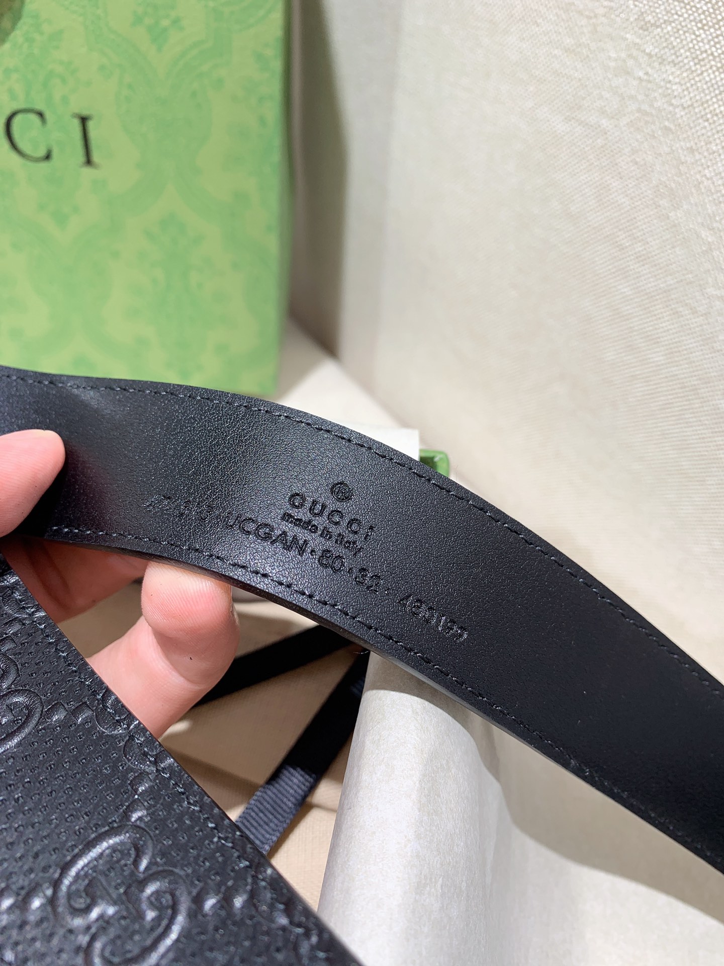 Gucci Male Basic Belt Cow Leather