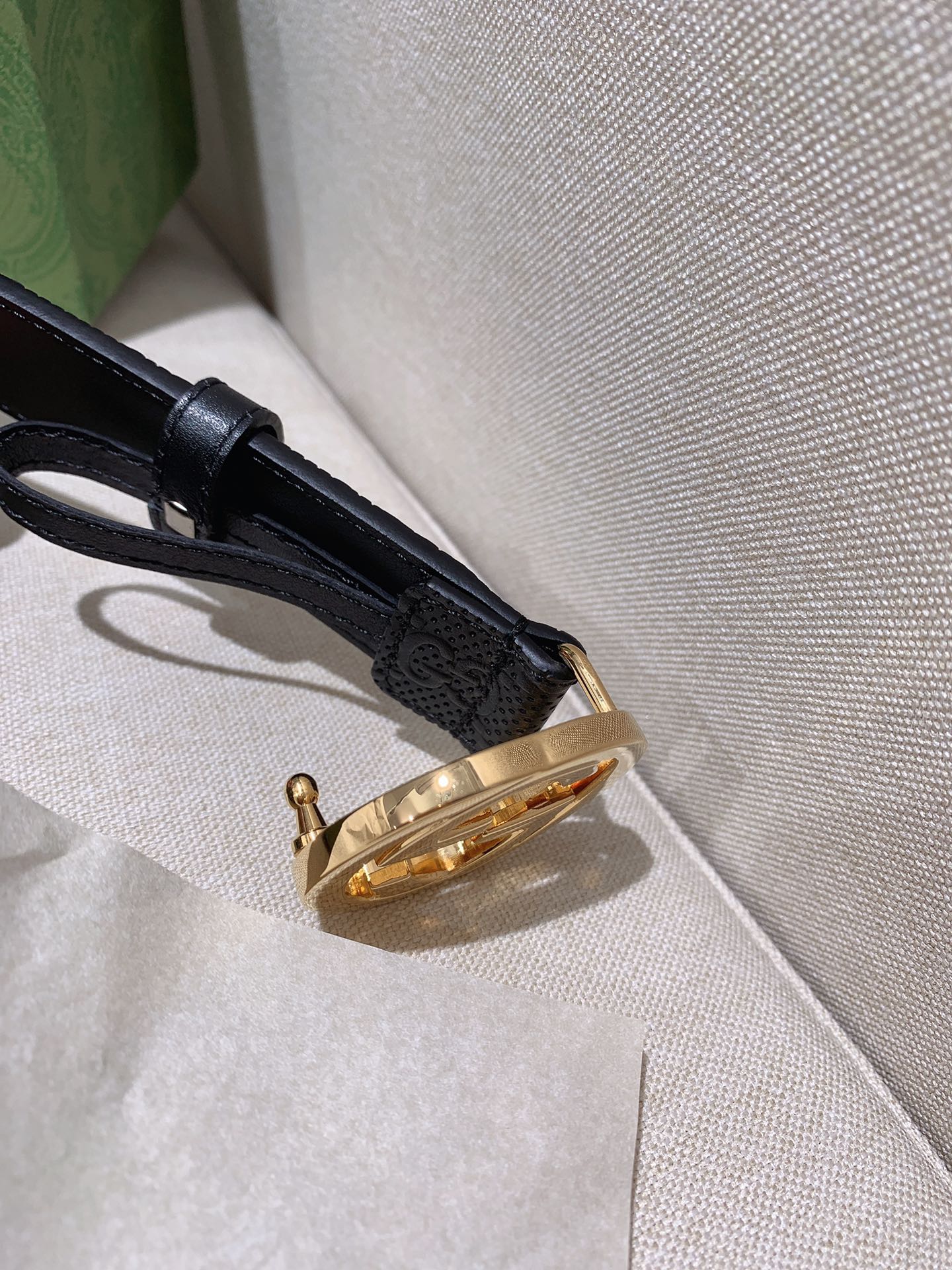 Gucci Male Basic Belt Cow Leather