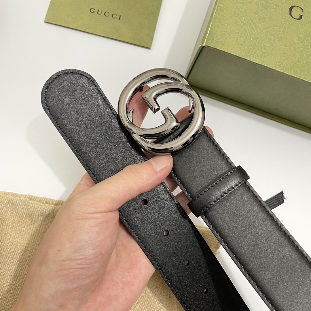 Gucci Male Basic Belt Cow Leather