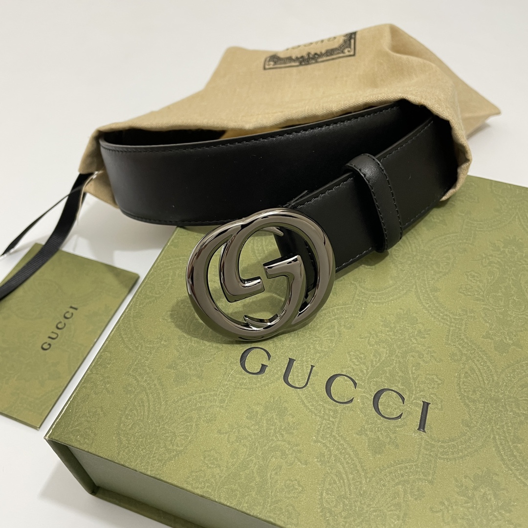Gucci Male Basic Belt Cow Leather
