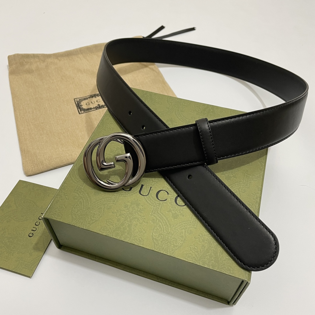 Gucci Male Basic Belt Cow Leather