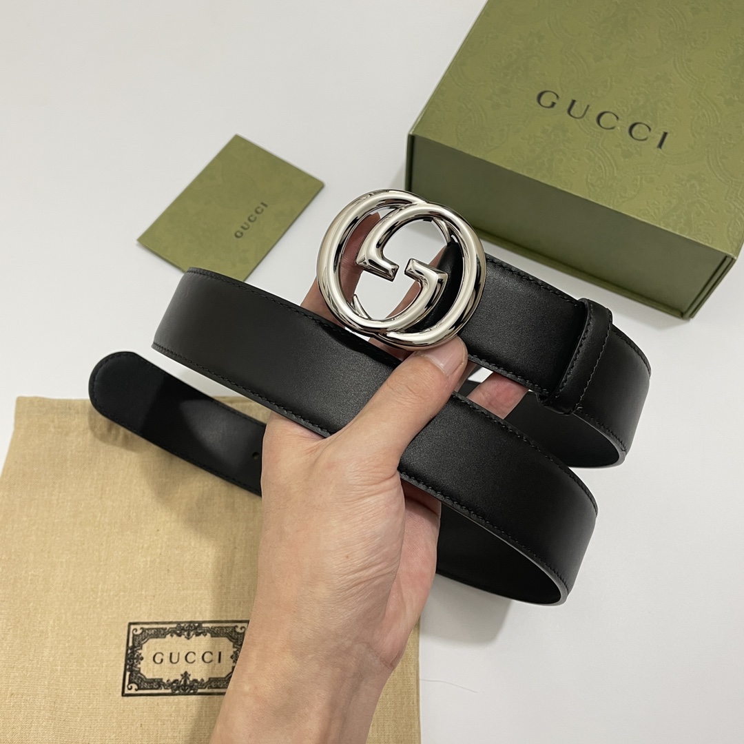Gucci Male Basic Belt Cow Leather