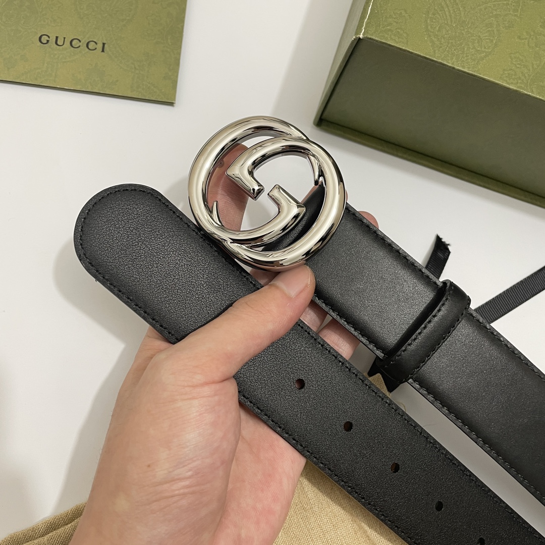 Gucci Male Basic Belt Cow Leather
