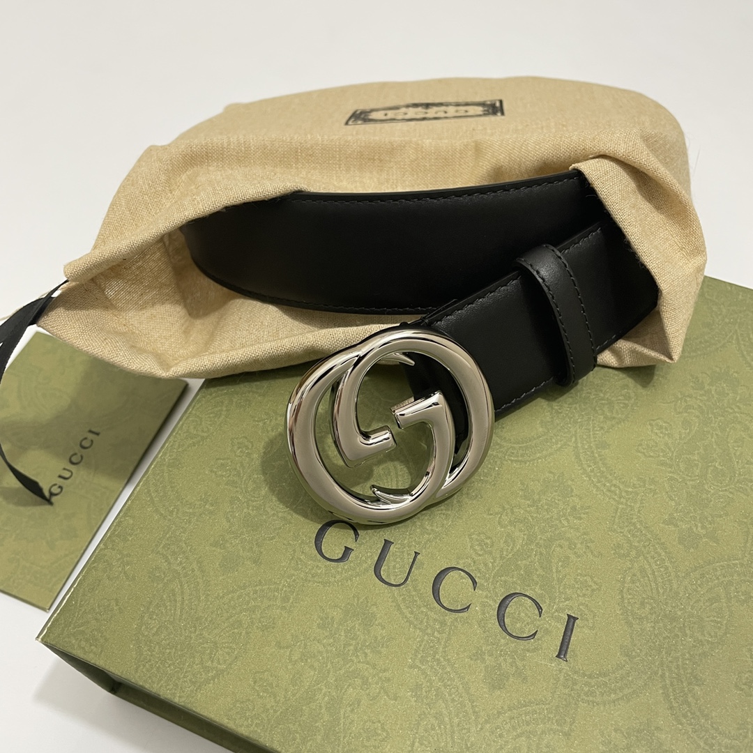 Gucci Male Basic Belt Cow Leather
