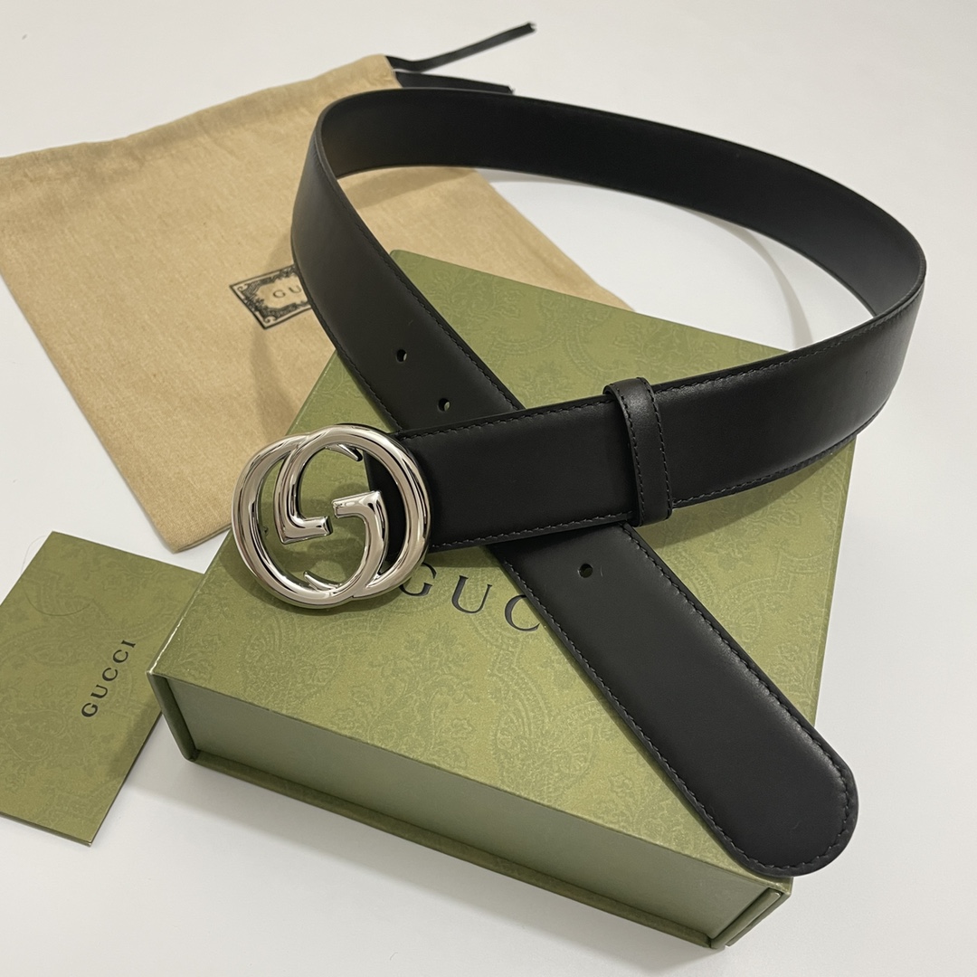 Gucci Male Basic Belt Cow Leather