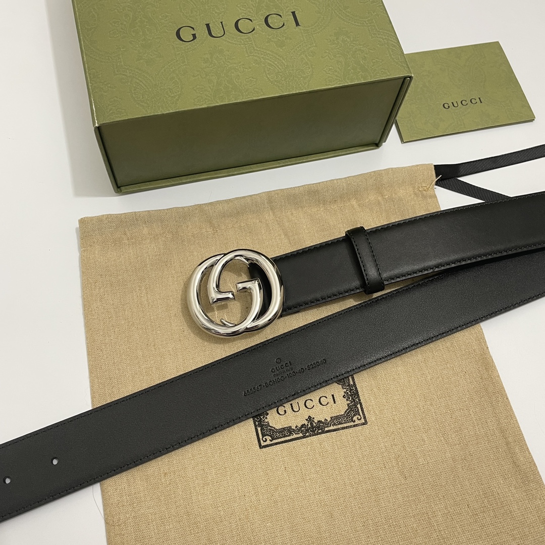 Gucci Male Basic Belt Cow Leather