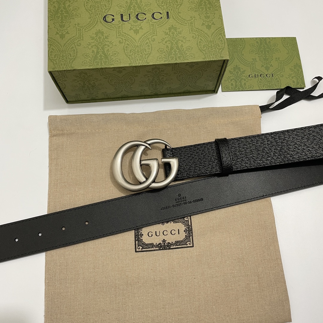 Gucci Male Basic Belt Cow Leather