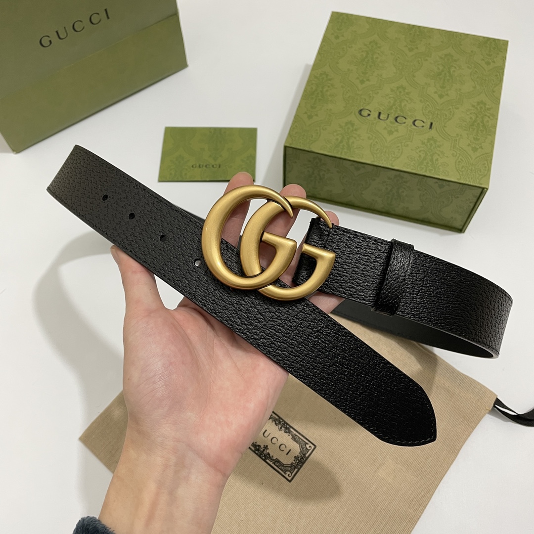 Gucci Male Basic Belt Cow Leather