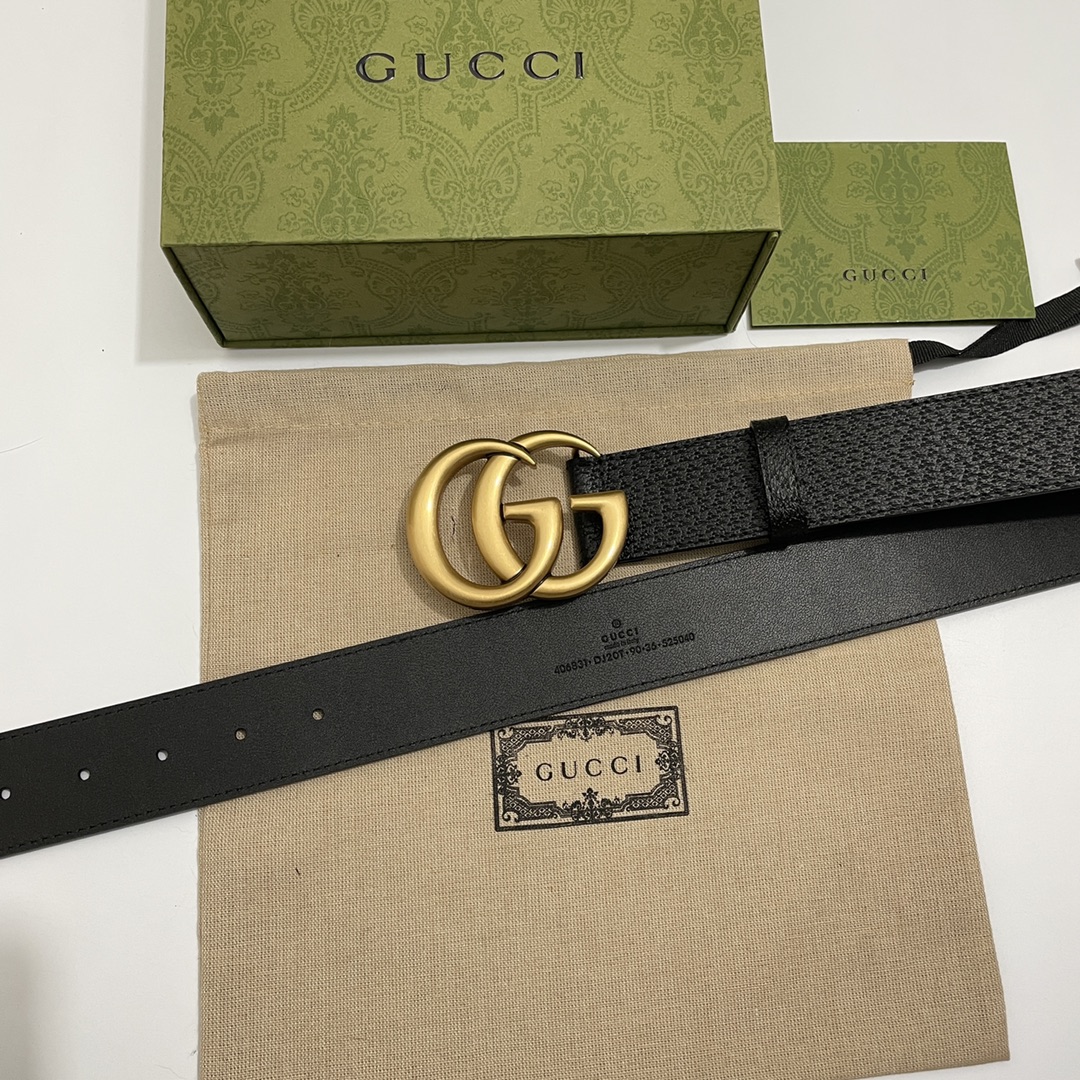 Gucci Male Basic Belt Cow Leather
