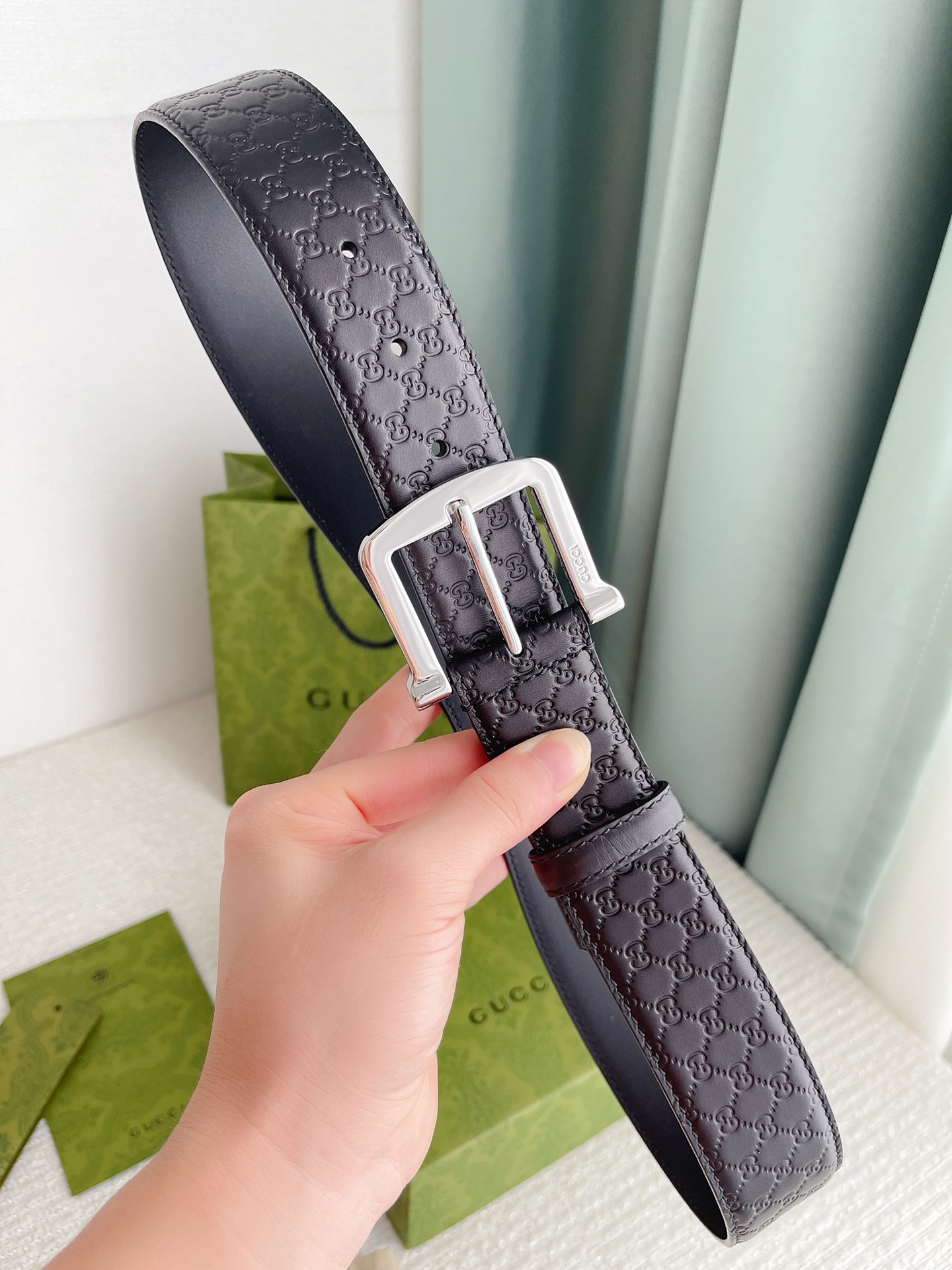 Gucci Male Basic Belt Cow Leather M