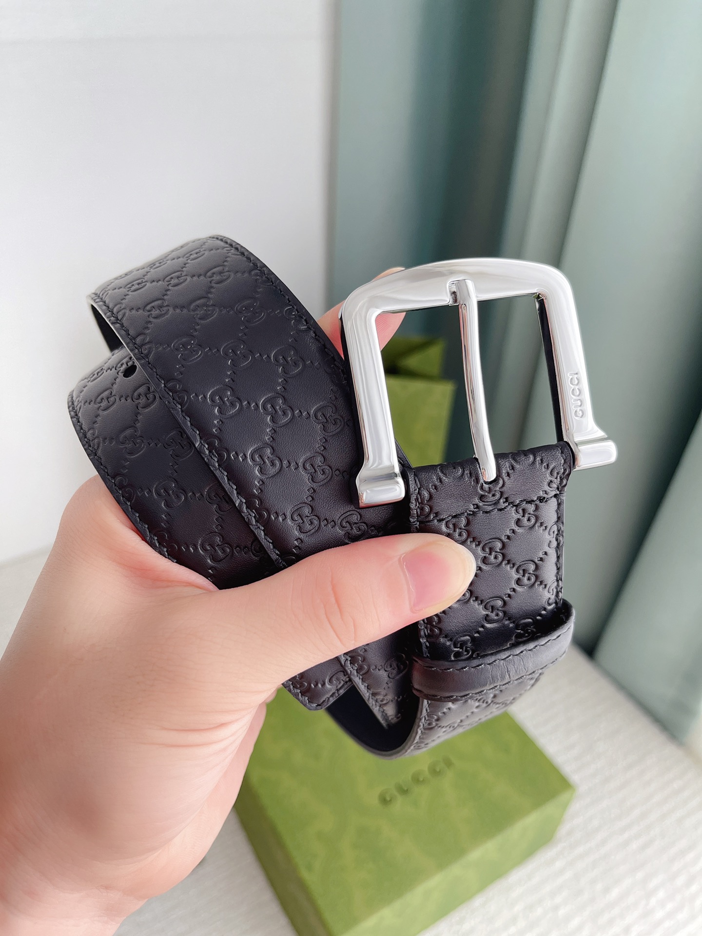 Gucci Male Basic Belt Cow Leather M