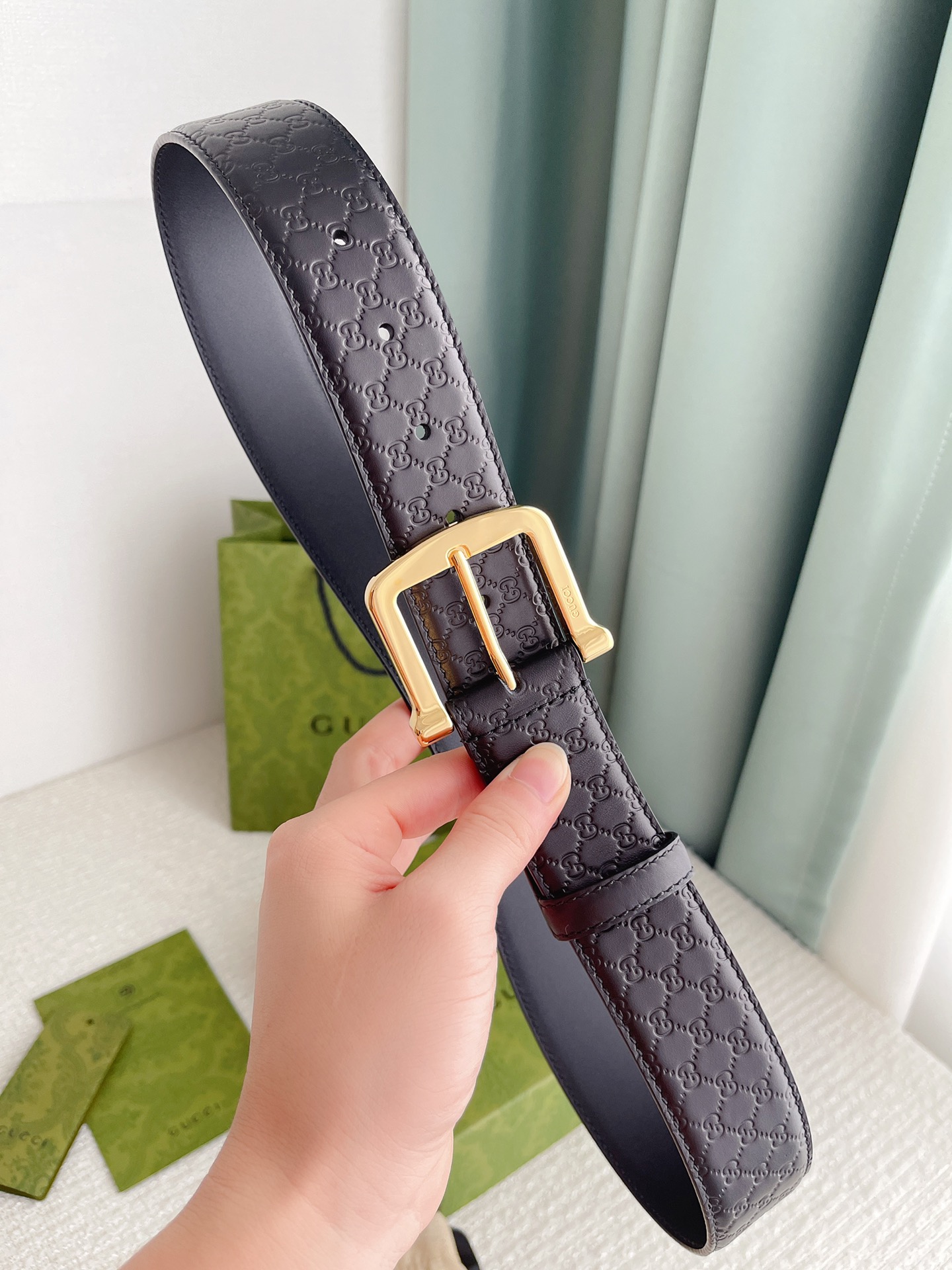 Gucci Male Basic Belt Cow Leather M