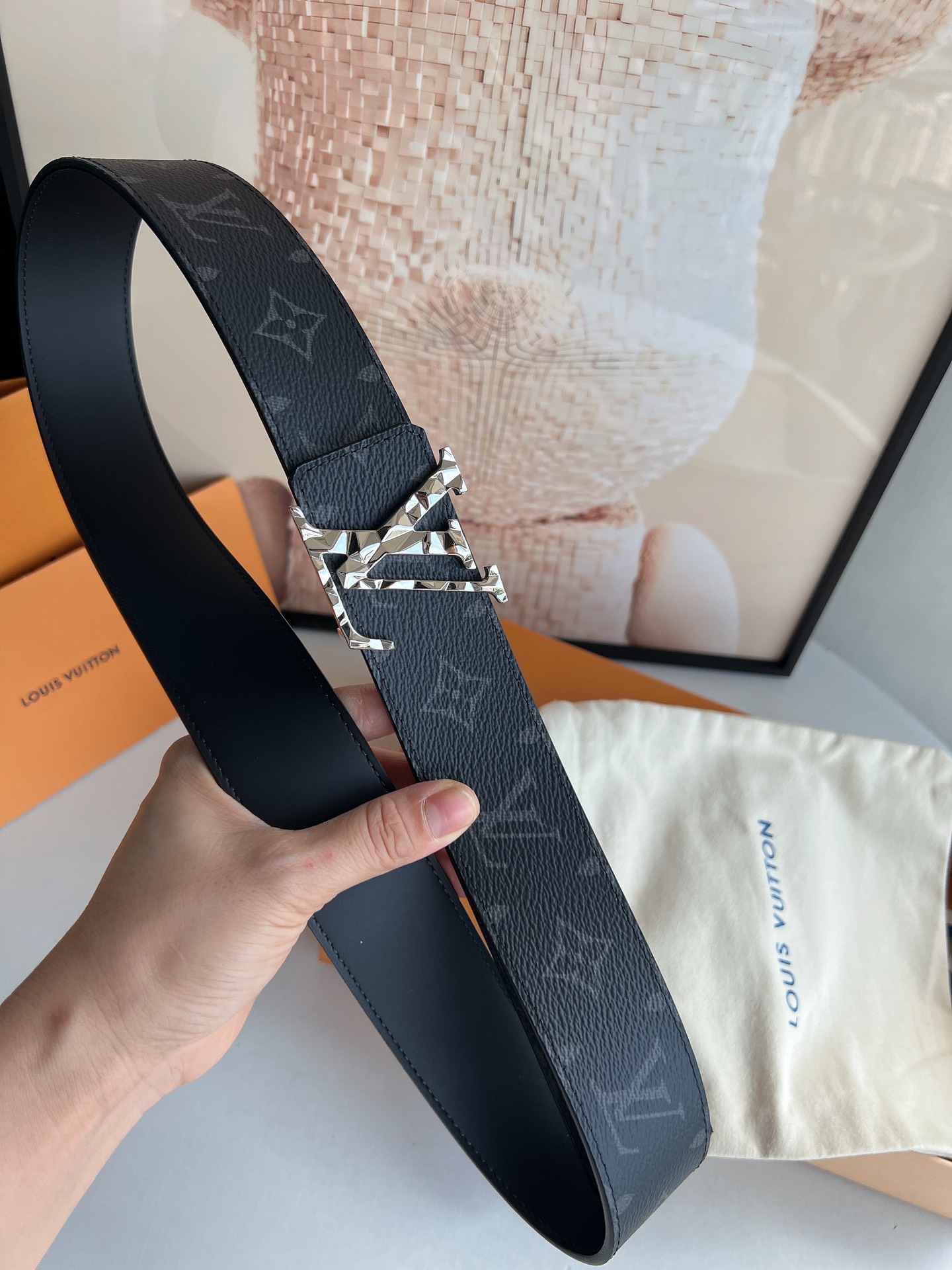 Louis Vuitton Male Basic Belt 40mm-s-l