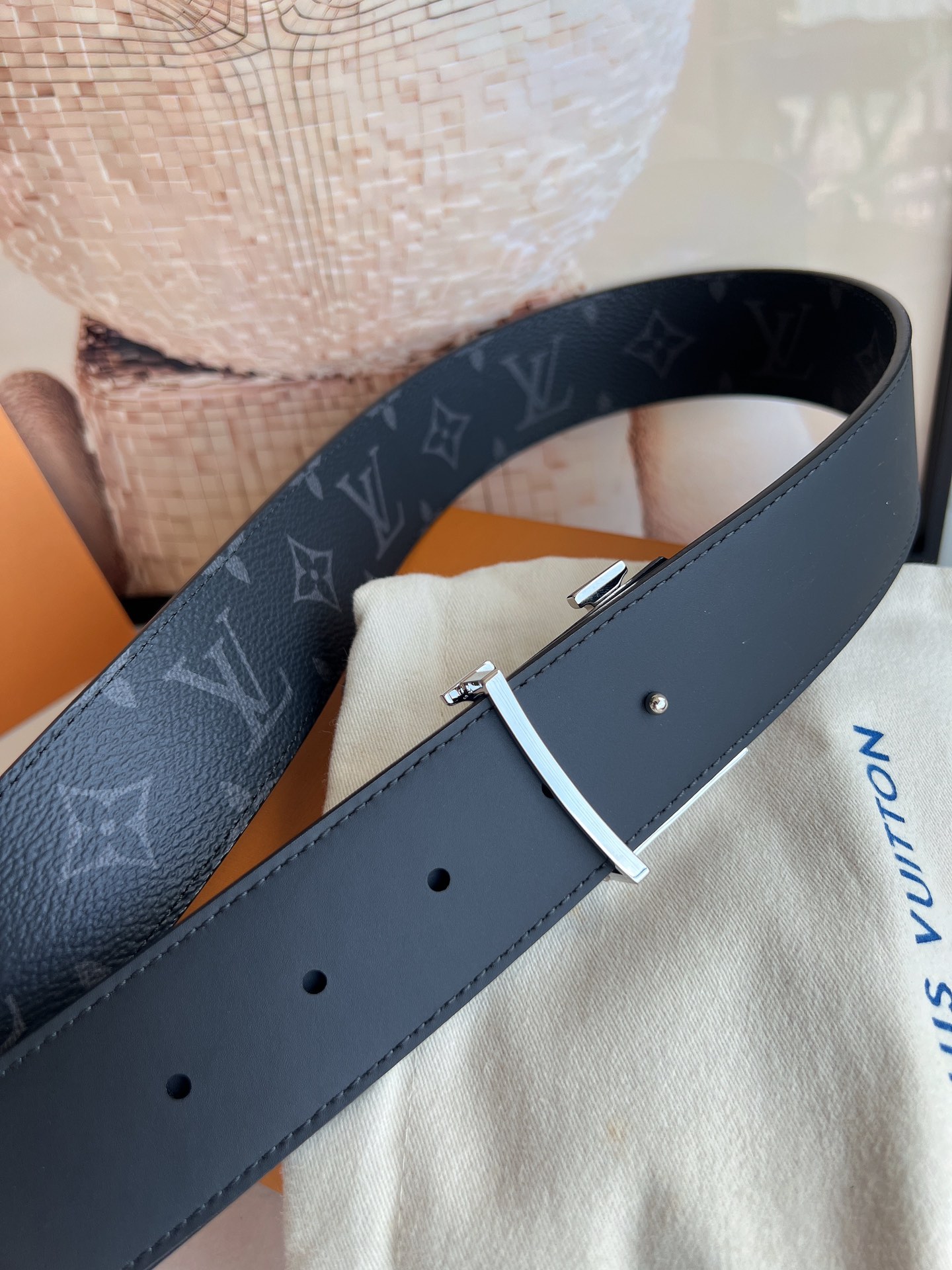 Louis Vuitton Male Basic Belt 40mm-s-l