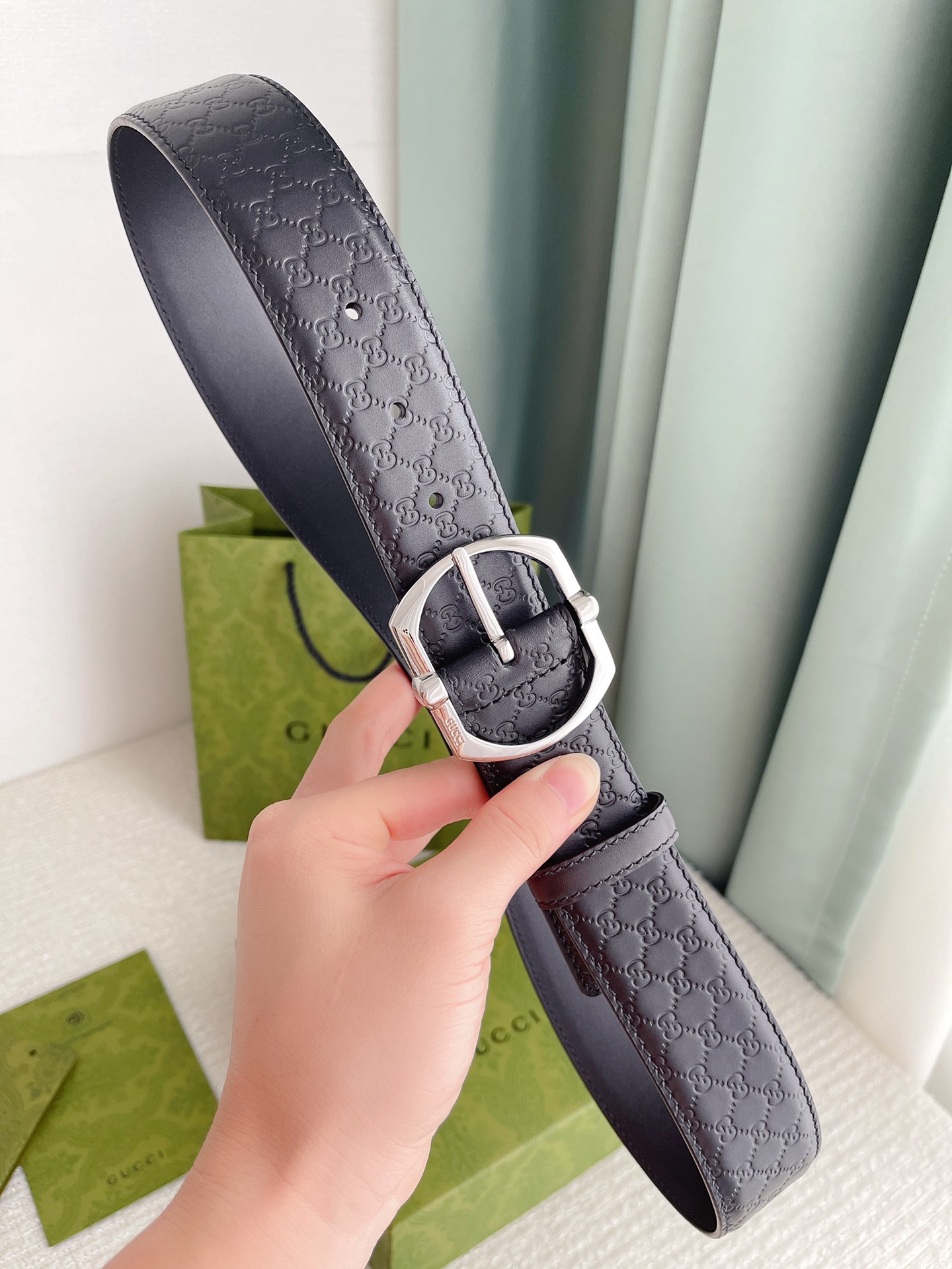 Gucci Male Basic Belt Cow Leather M