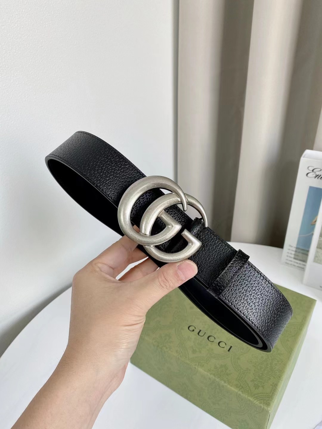 Gucci Male Basic Belt Cow Leather M
