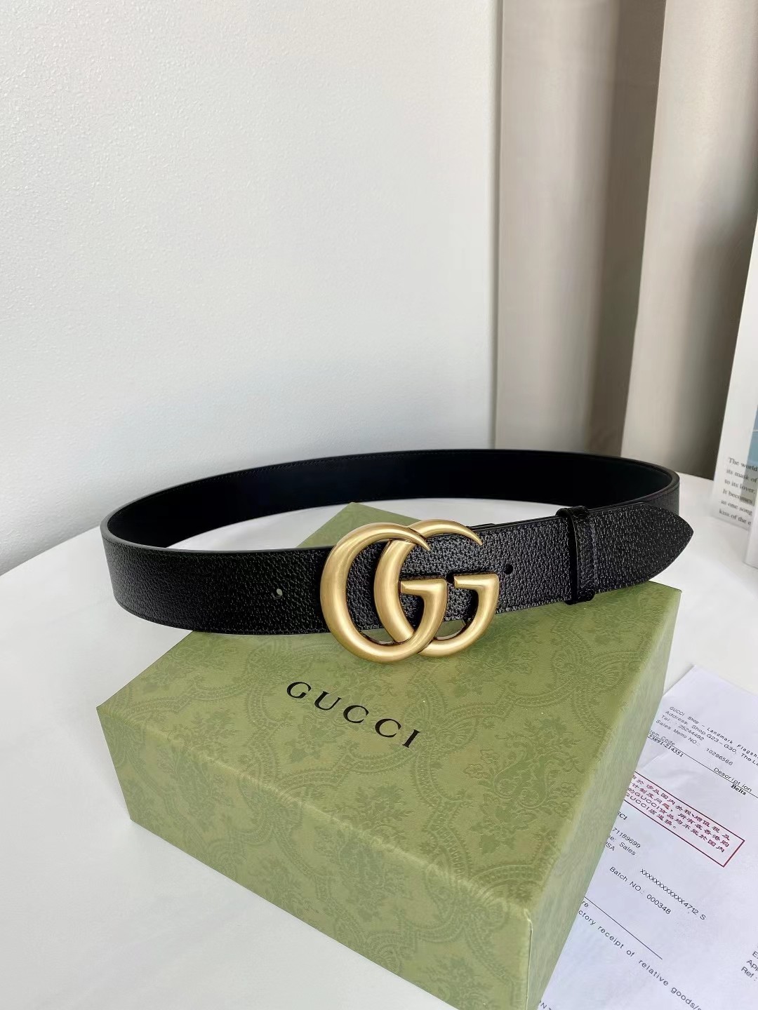 Gucci Male Basic Belt Cow Leather M