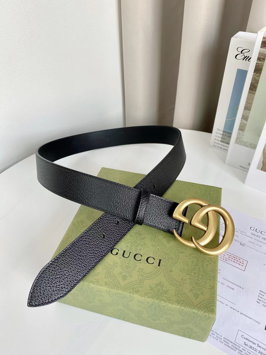 Gucci Male Basic Belt Cow Leather M