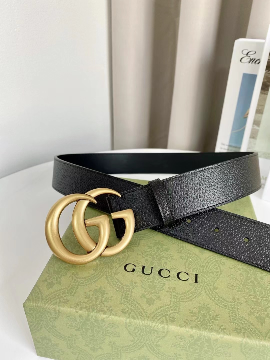 Gucci Male Basic Belt Cow Leather M