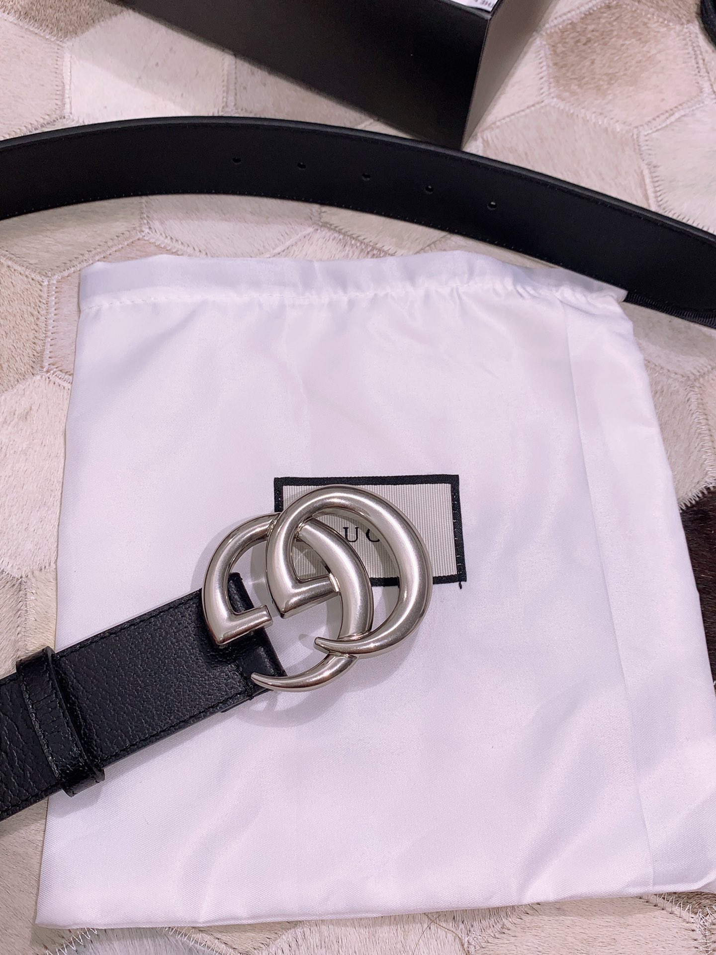 Gucci Basic Belt Cow Leather