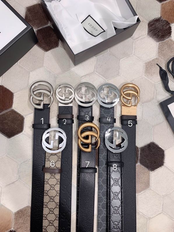 Gucci Basic Belt Cow Leather