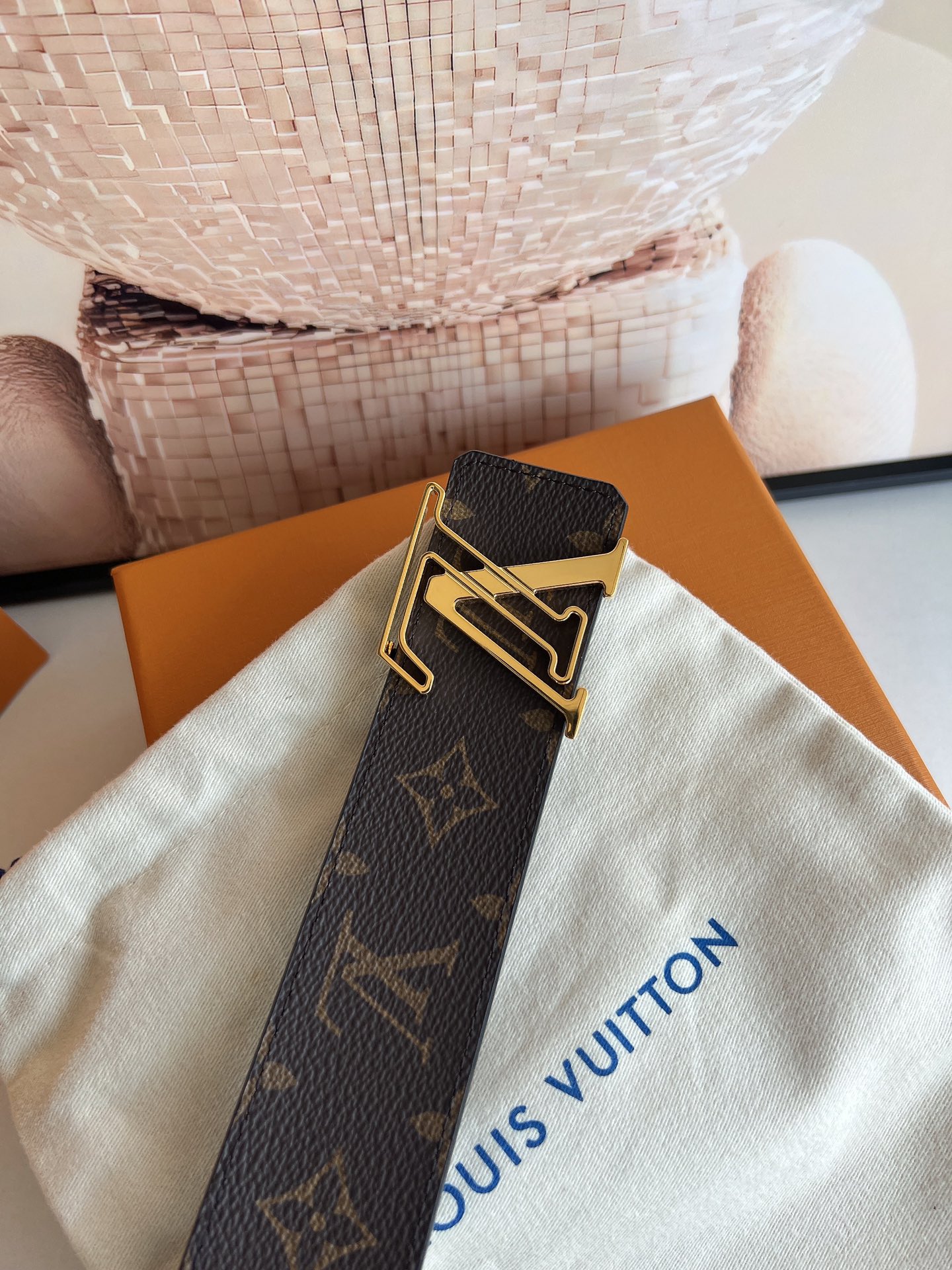 Louis Vuitton Male Basic Belt 40mm-s-l