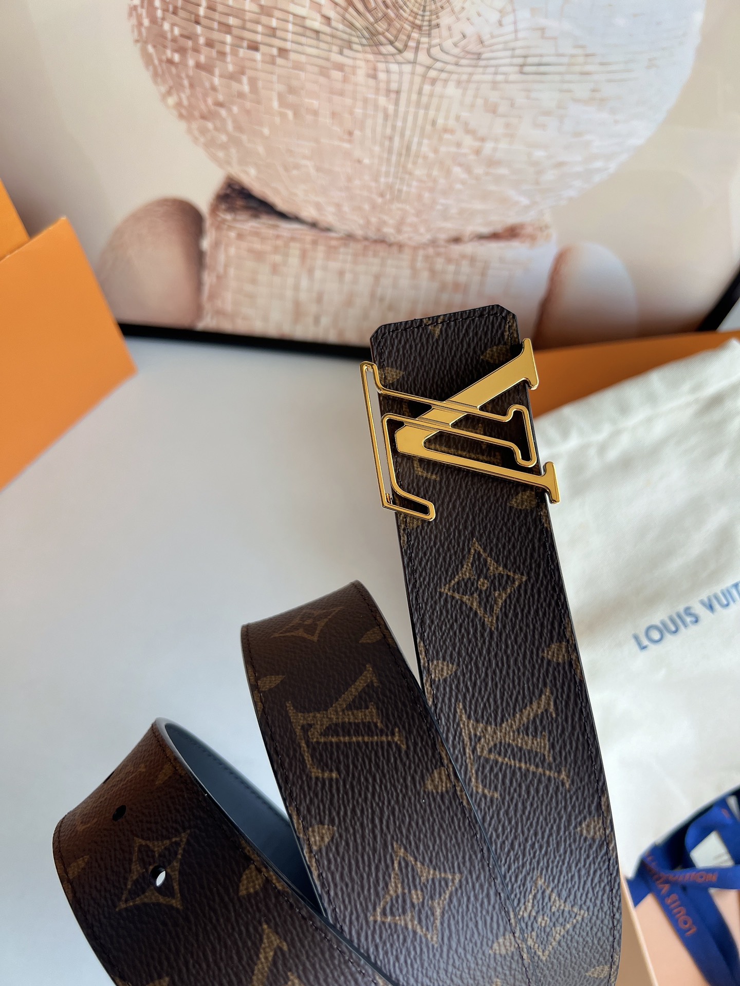 Louis Vuitton Male Basic Belt 40mm-s-l