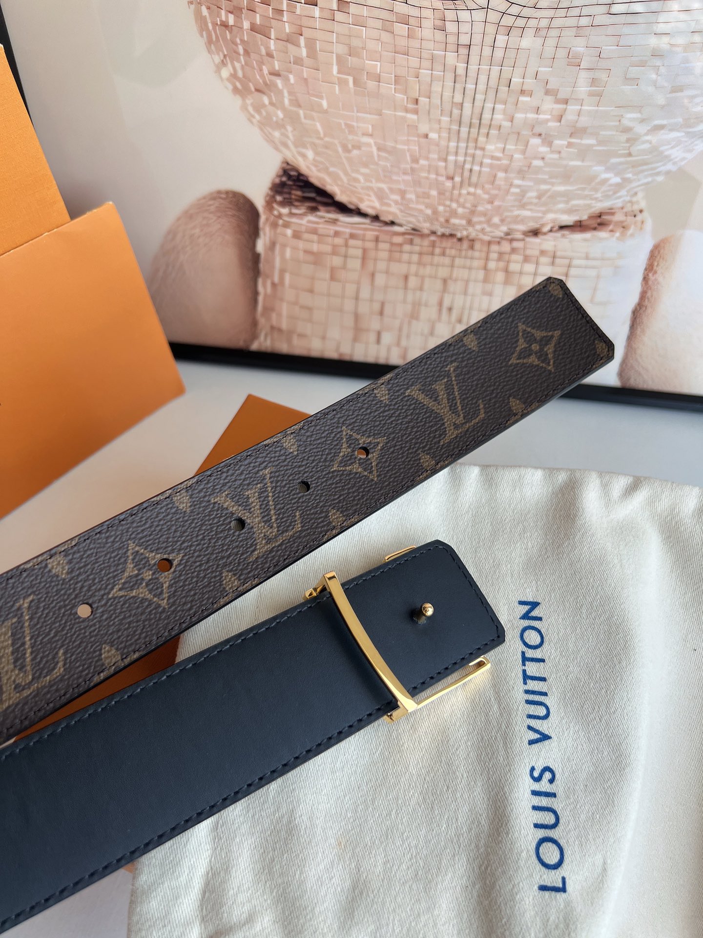 Louis Vuitton Male Basic Belt 40mm-s-l