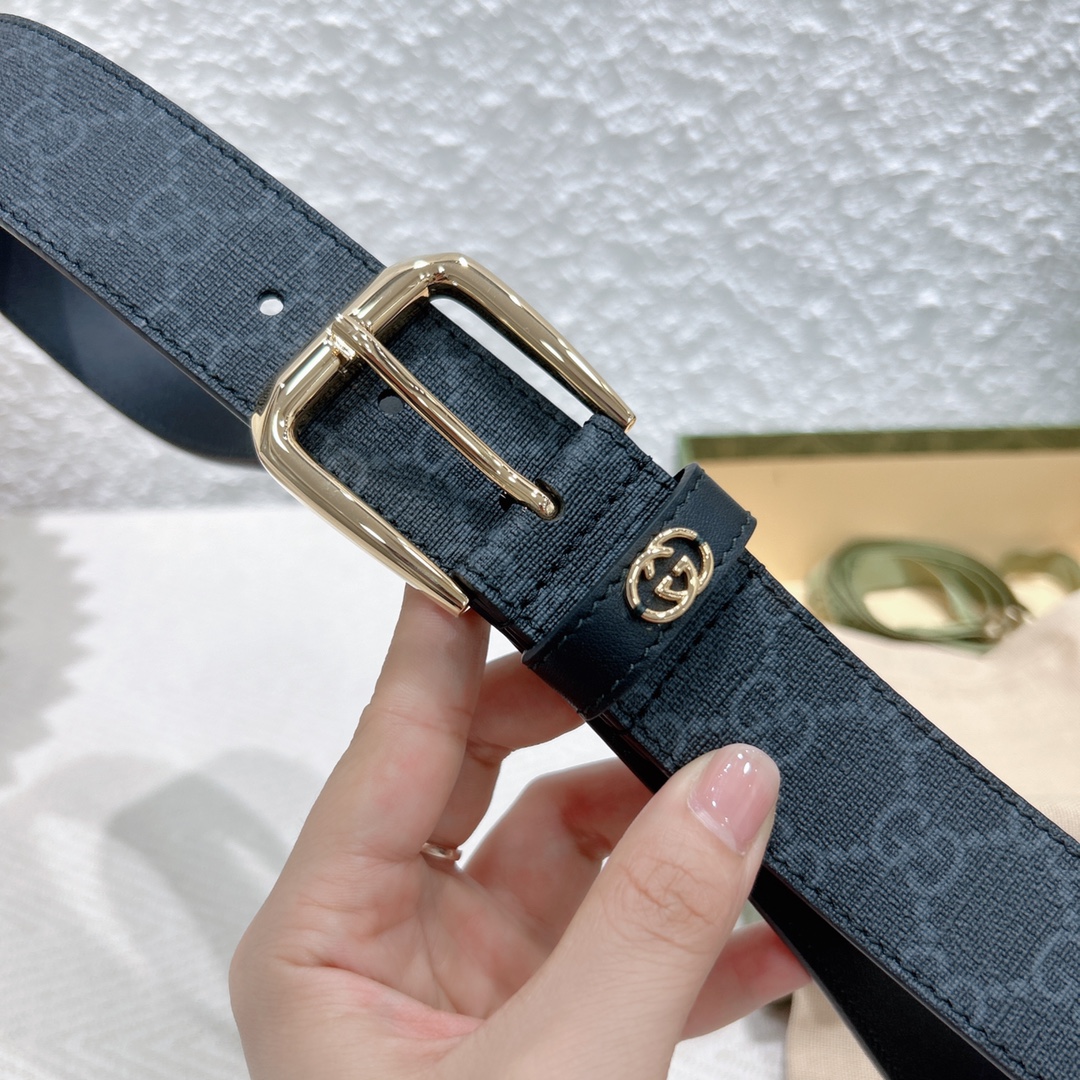 Gucci Male Basic Belt Canvas S-m