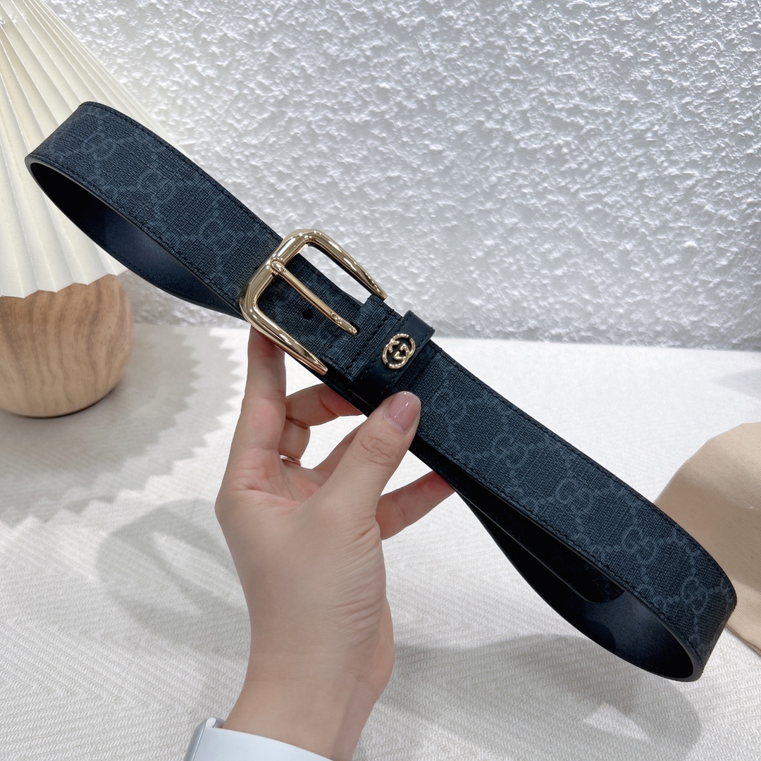 Gucci Male Basic Belt Canvas S-m