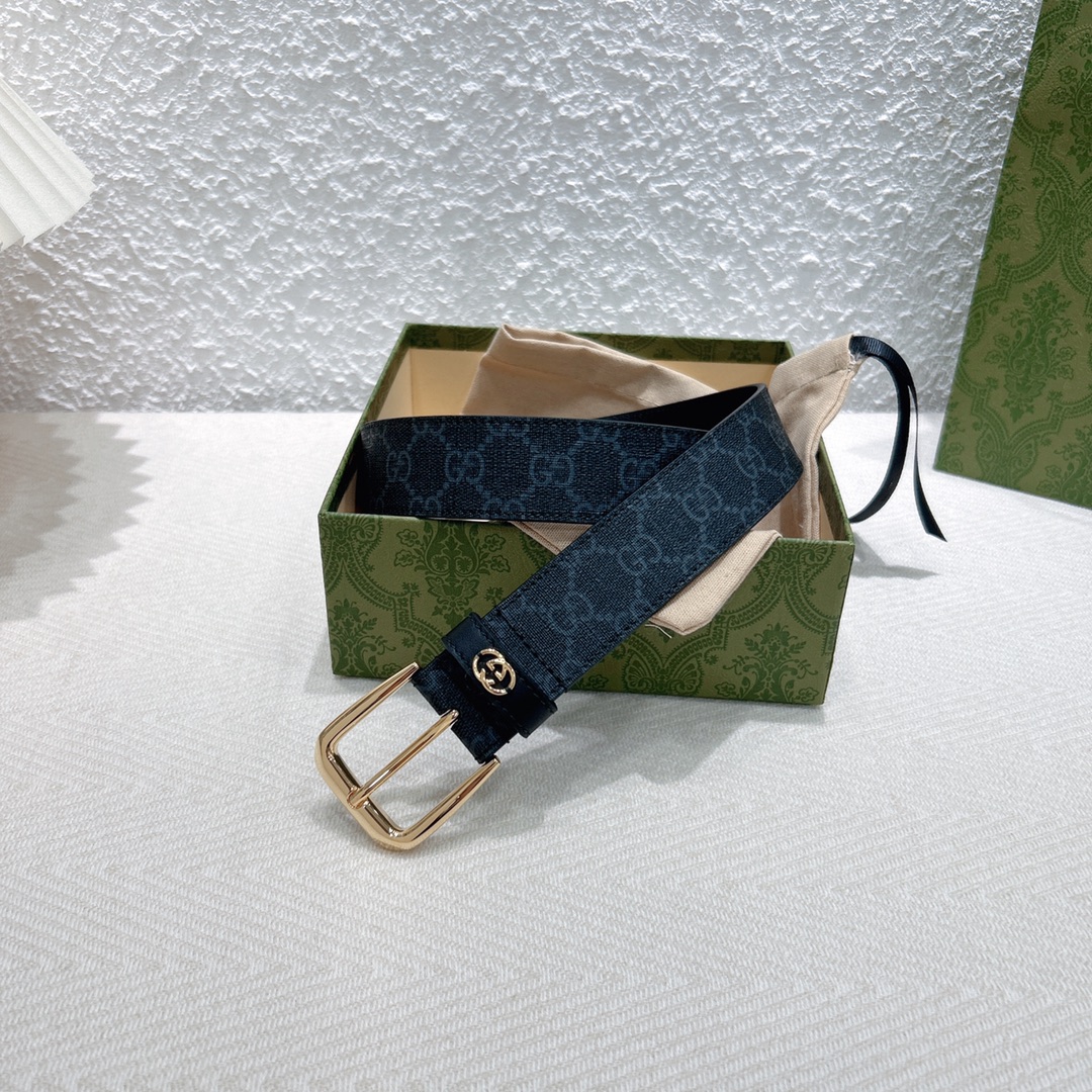 Gucci Male Basic Belt Canvas S-m