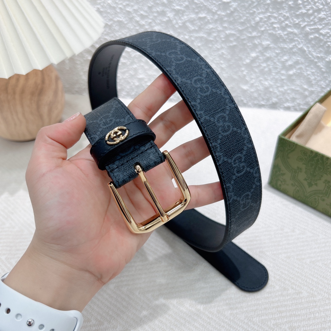 Gucci Male Basic Belt Canvas S-m