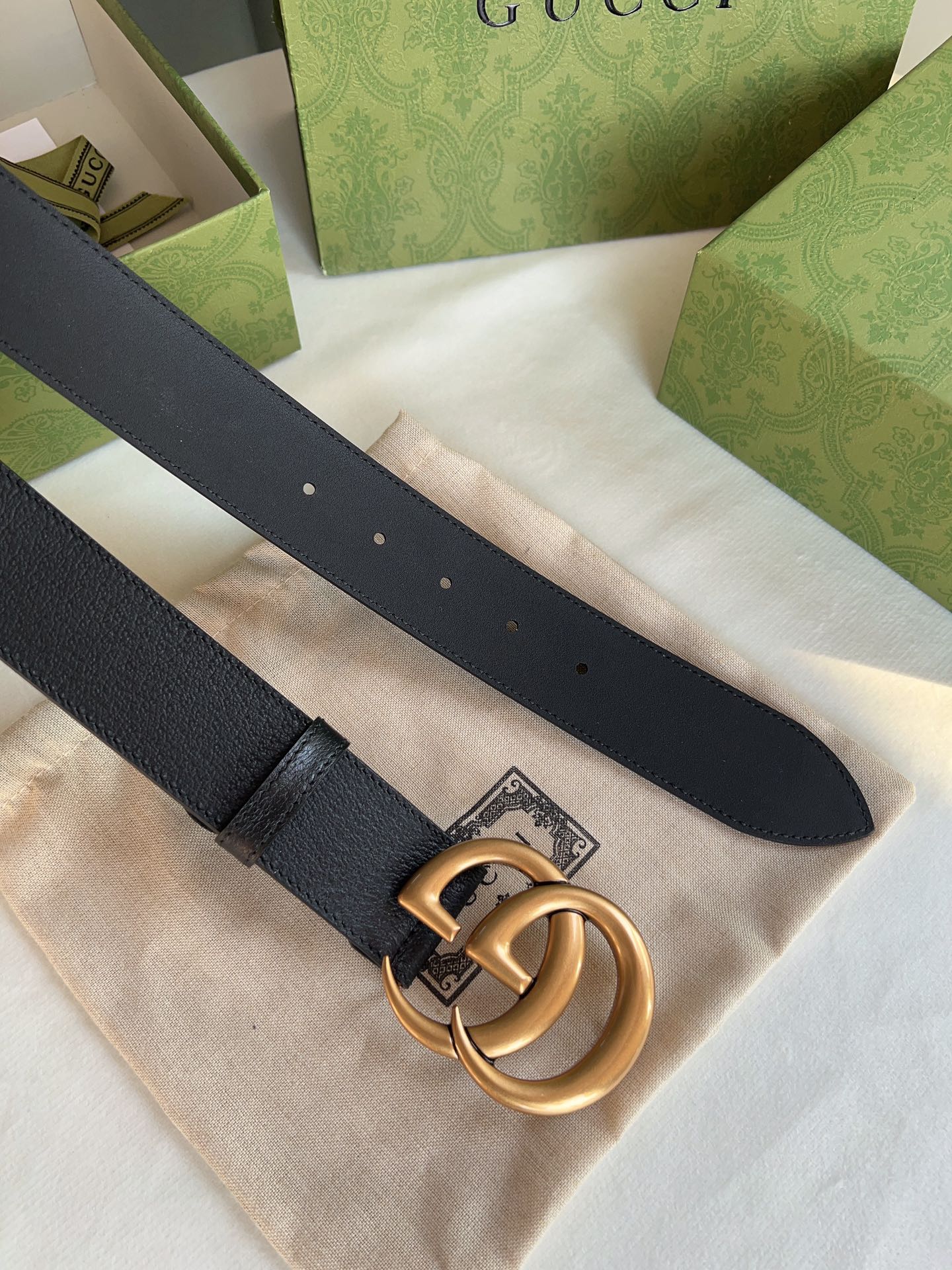 Gucci Basic Belt Cow Leather M