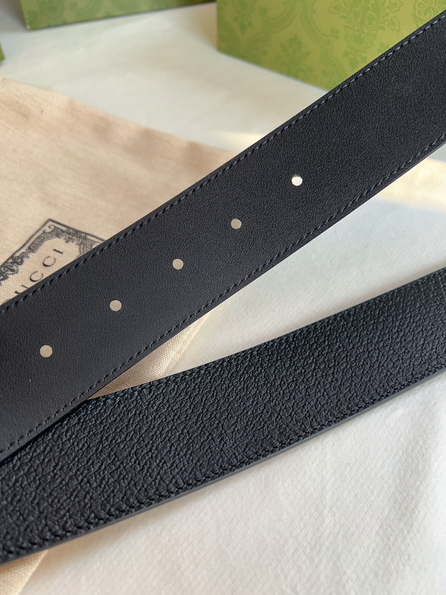 Gucci Basic Belt Cow Leather M