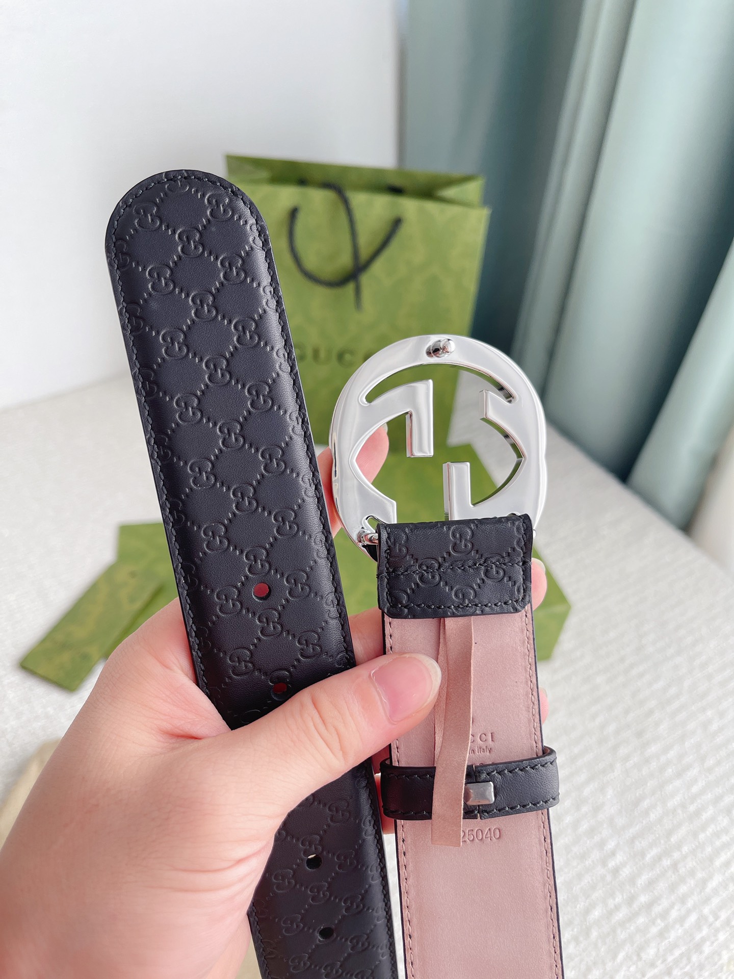 Gucci Basic Belt Cow Leather M