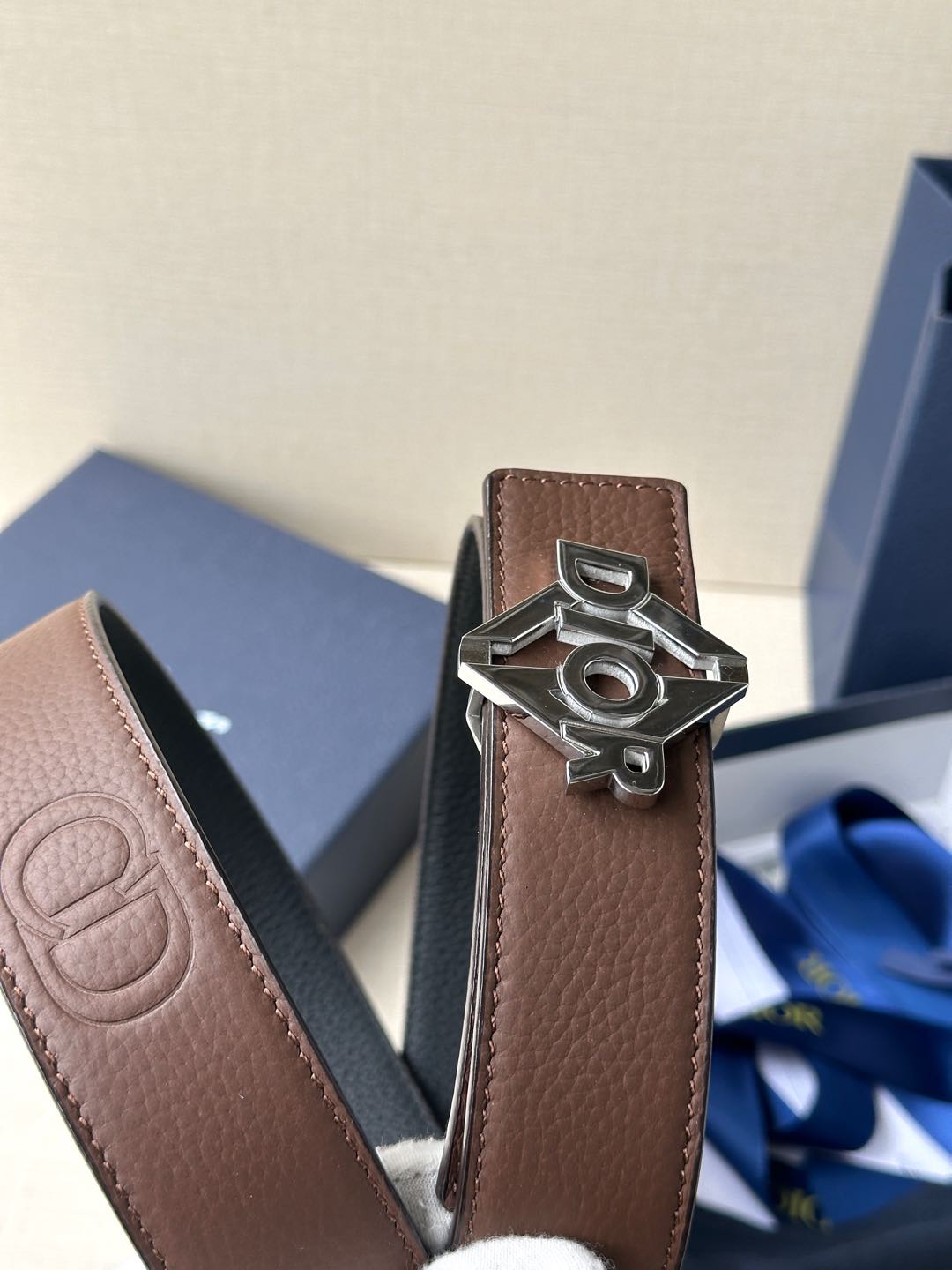 Basic Belt Cow Leather Black M