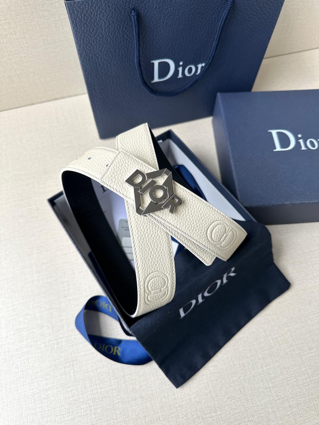 Basic Belt Cow Leather Black M