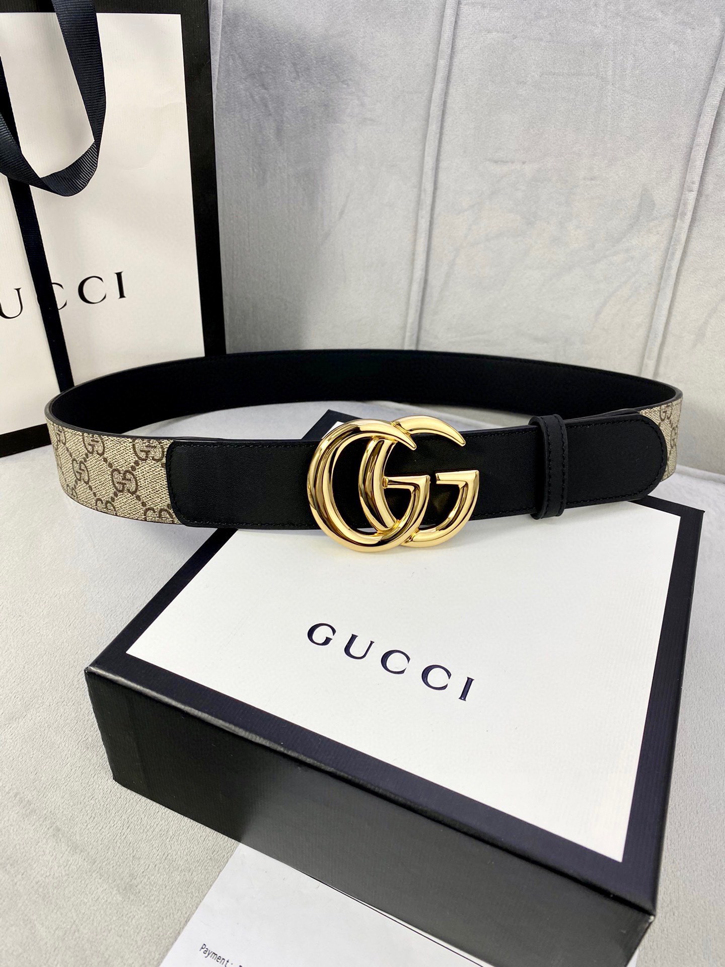 Gucci Basic Belt Black M